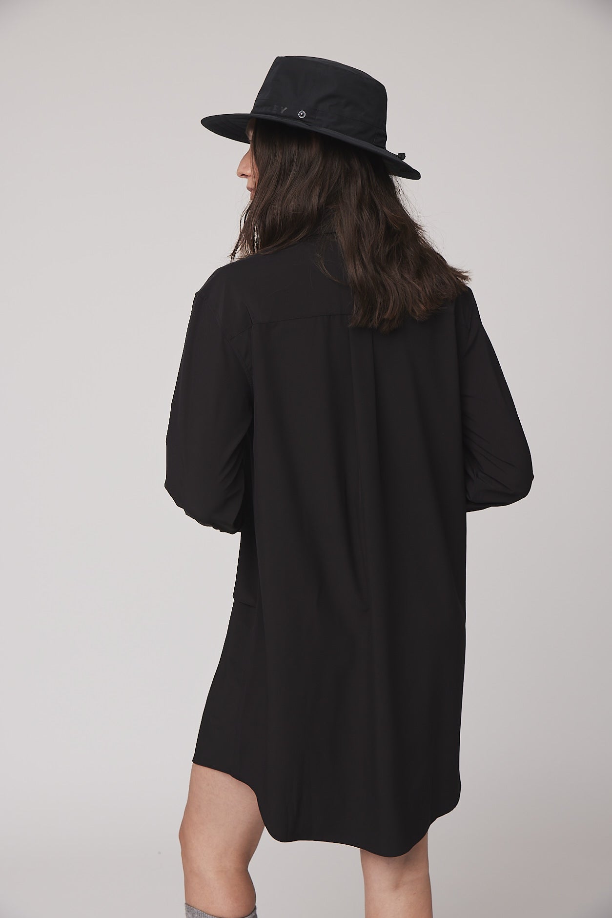Tech Slk Shirt Dress - Image 4