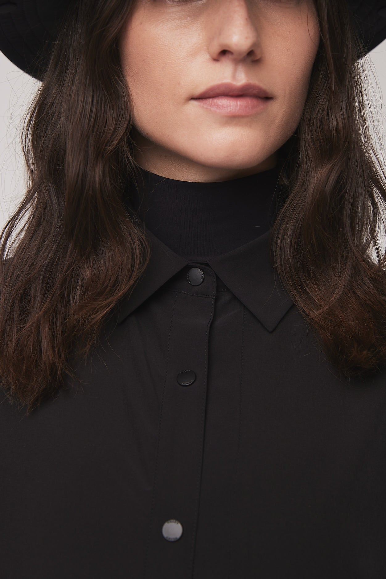 Tech Slk Shirt Dress - Image 5