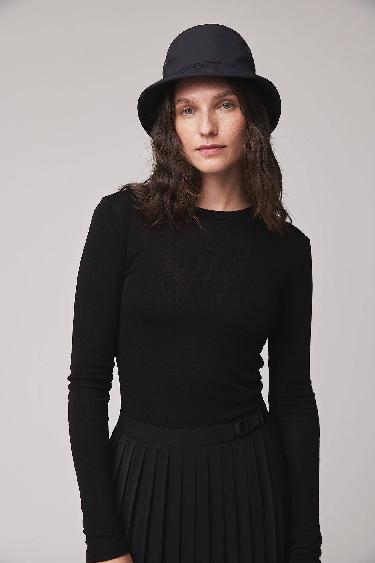 Tech Slk Pleated Midi Skirt - Image 12