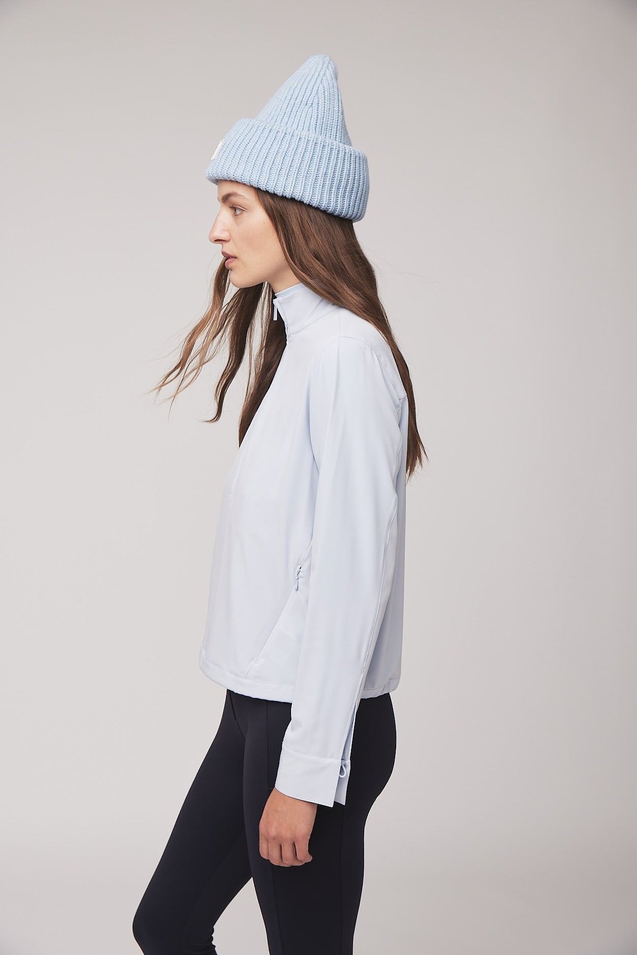 Tech Slk Long Sleeve 1/2 Zip Shirt - Image 3