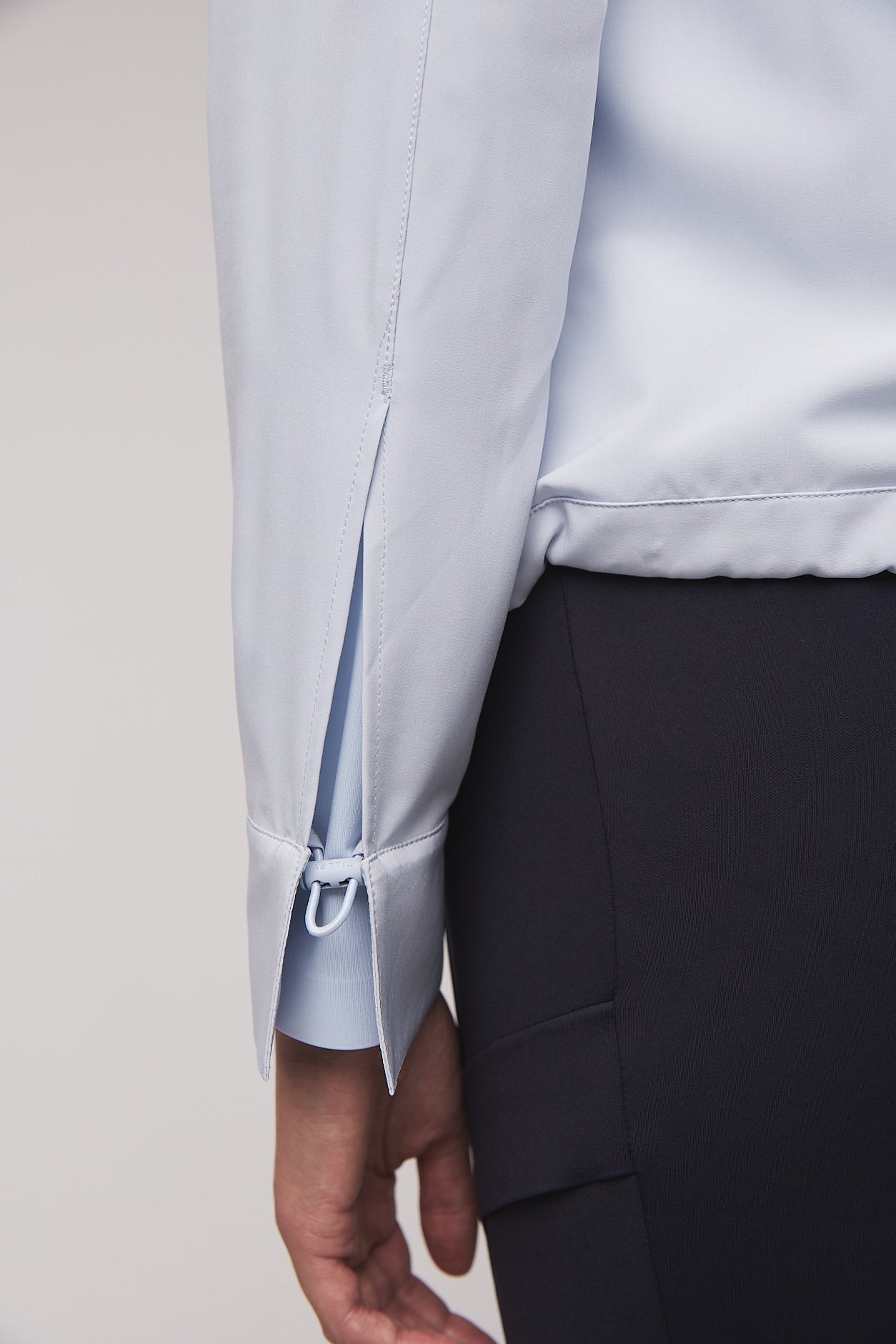 Tech Slk Long Sleeve 1/2 Zip Shirt - Image 6