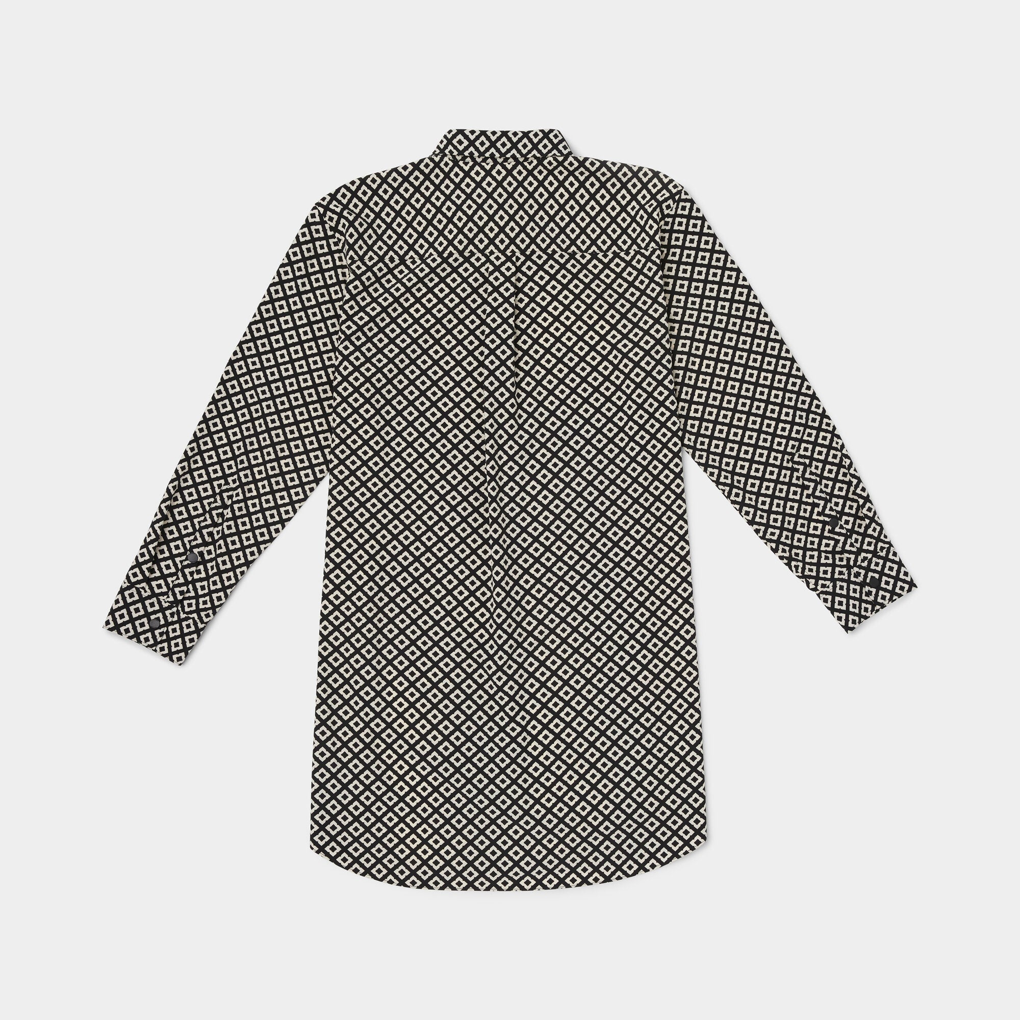 Tech Slk Shirt Dress - Image 13