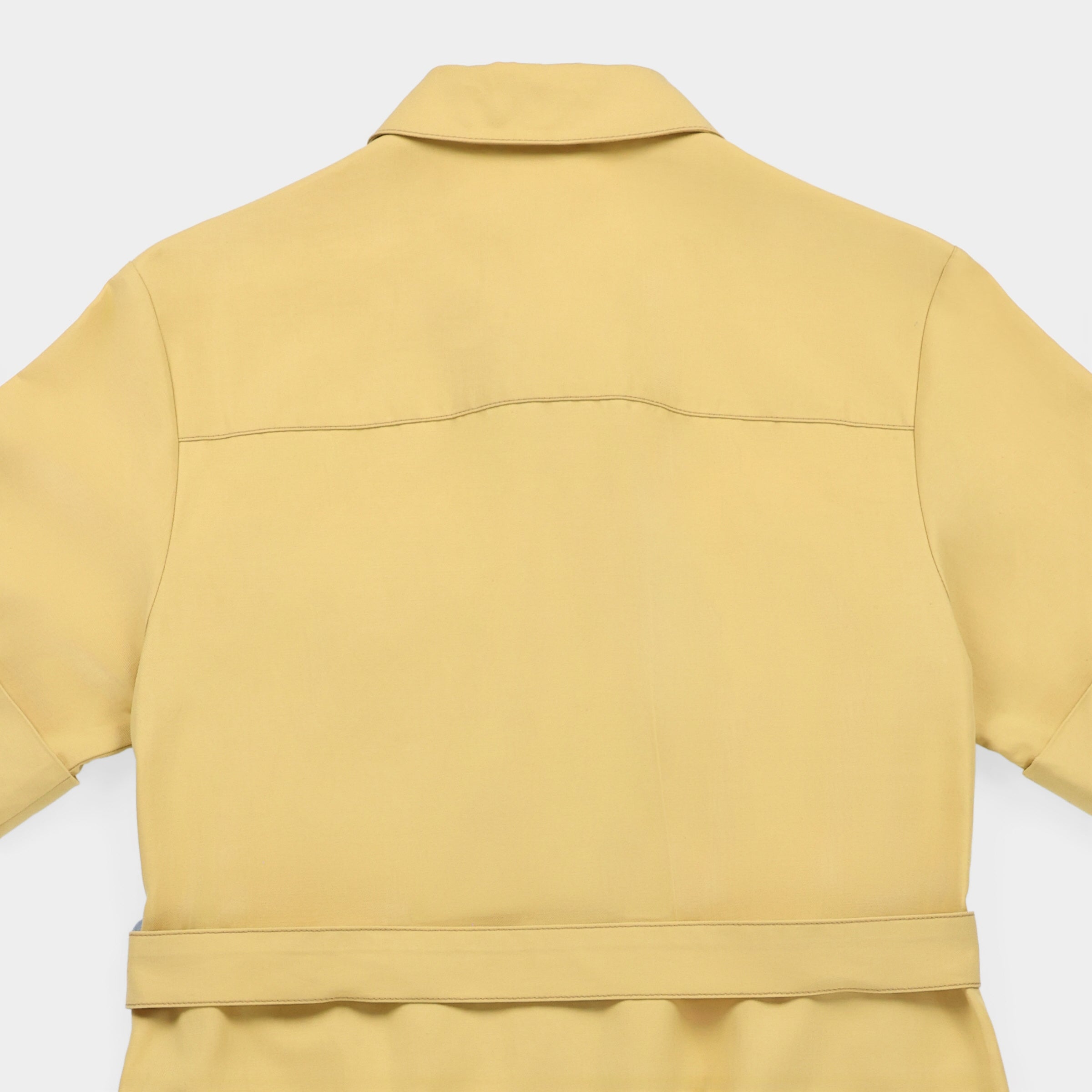 Tencel Cotton Safari Midi Dress - Image 8