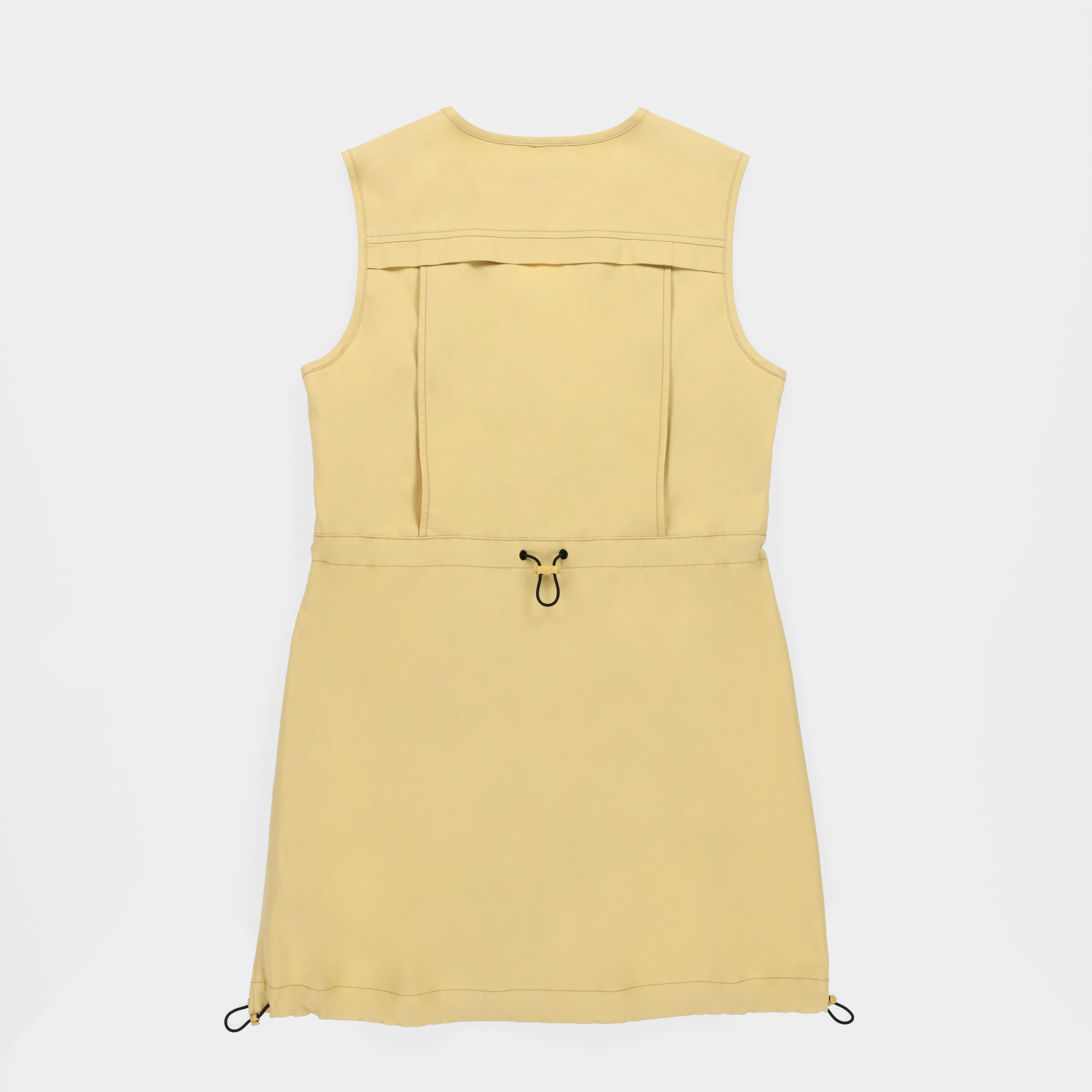 Tencel Cotton Safari Vest Dress - Image 11