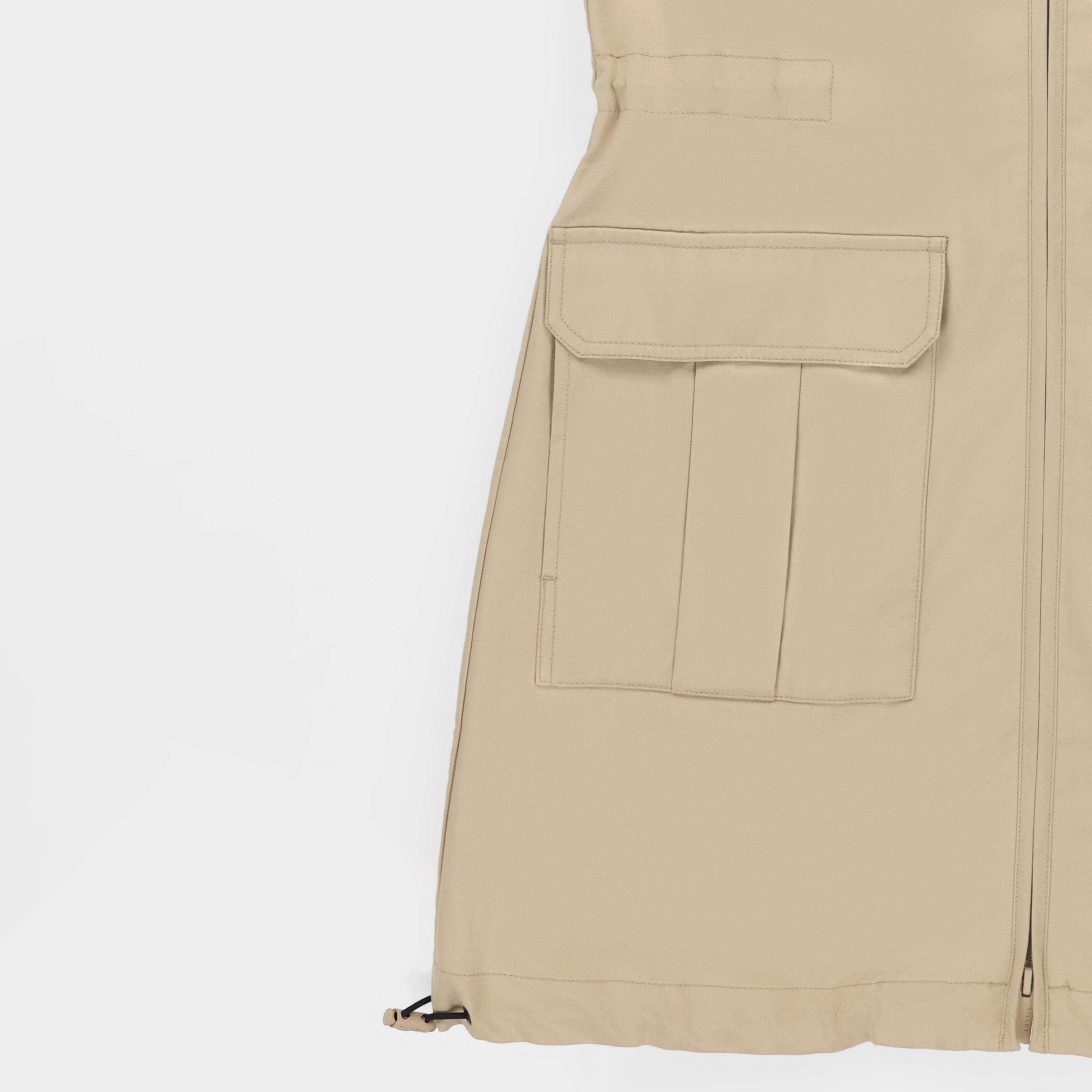 Tencel Cotton Safari Vest Dress - Image 40