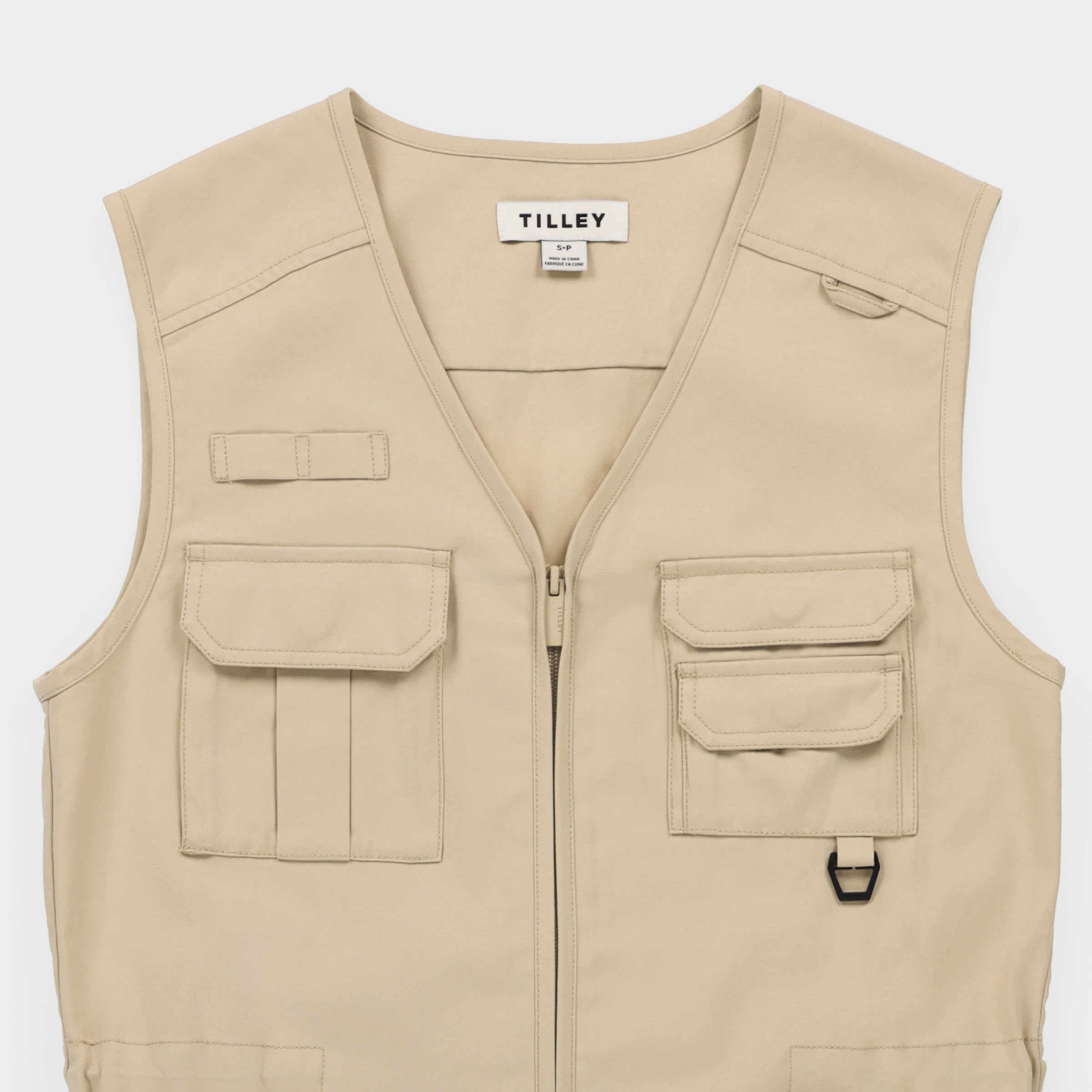 Tencel Cotton Safari Vest Dress - Image 34
