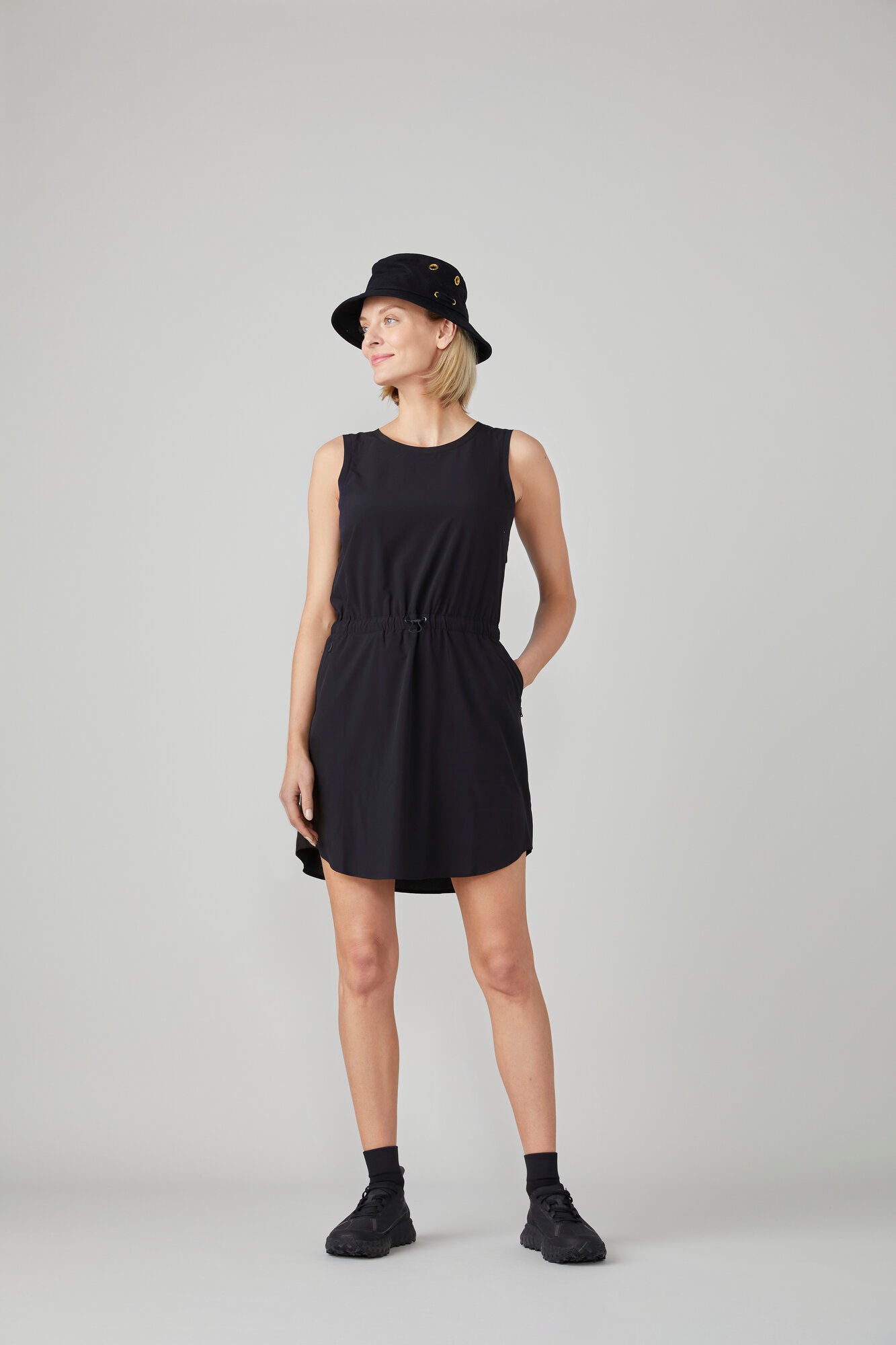 Tech Slk Tank Dress - Image 5