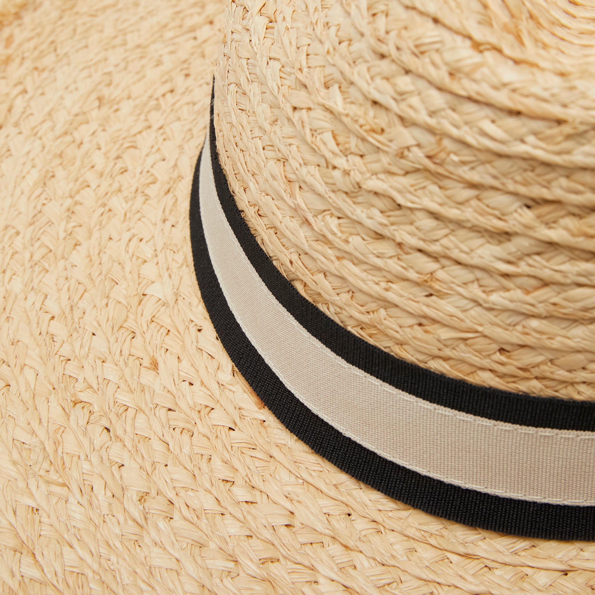 Straw Fedora Sun Hat - Image 6