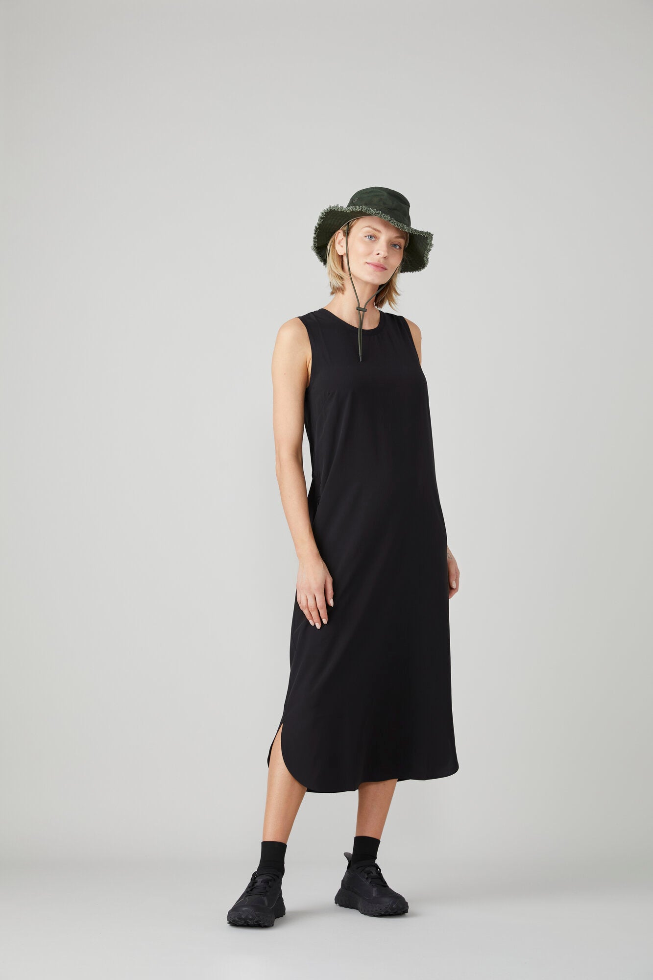 Tech Slk Midi Dress - Image 13