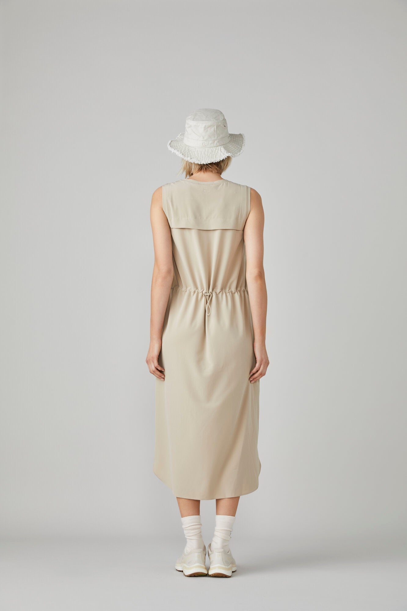 Tech Slk Midi Dress - Image 5