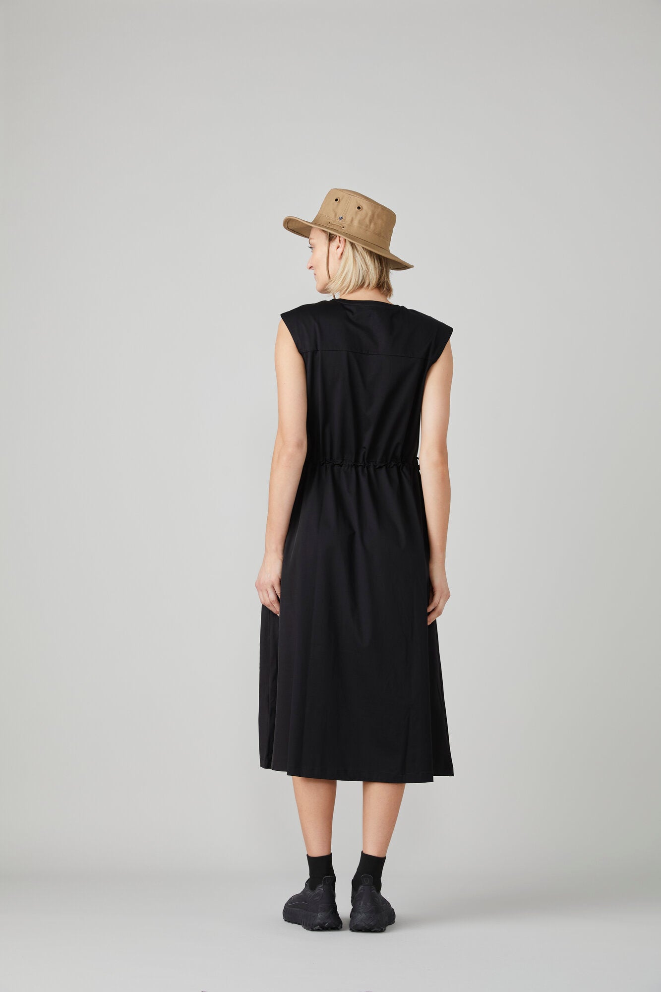 Gathered Knit Dress - Image 4
