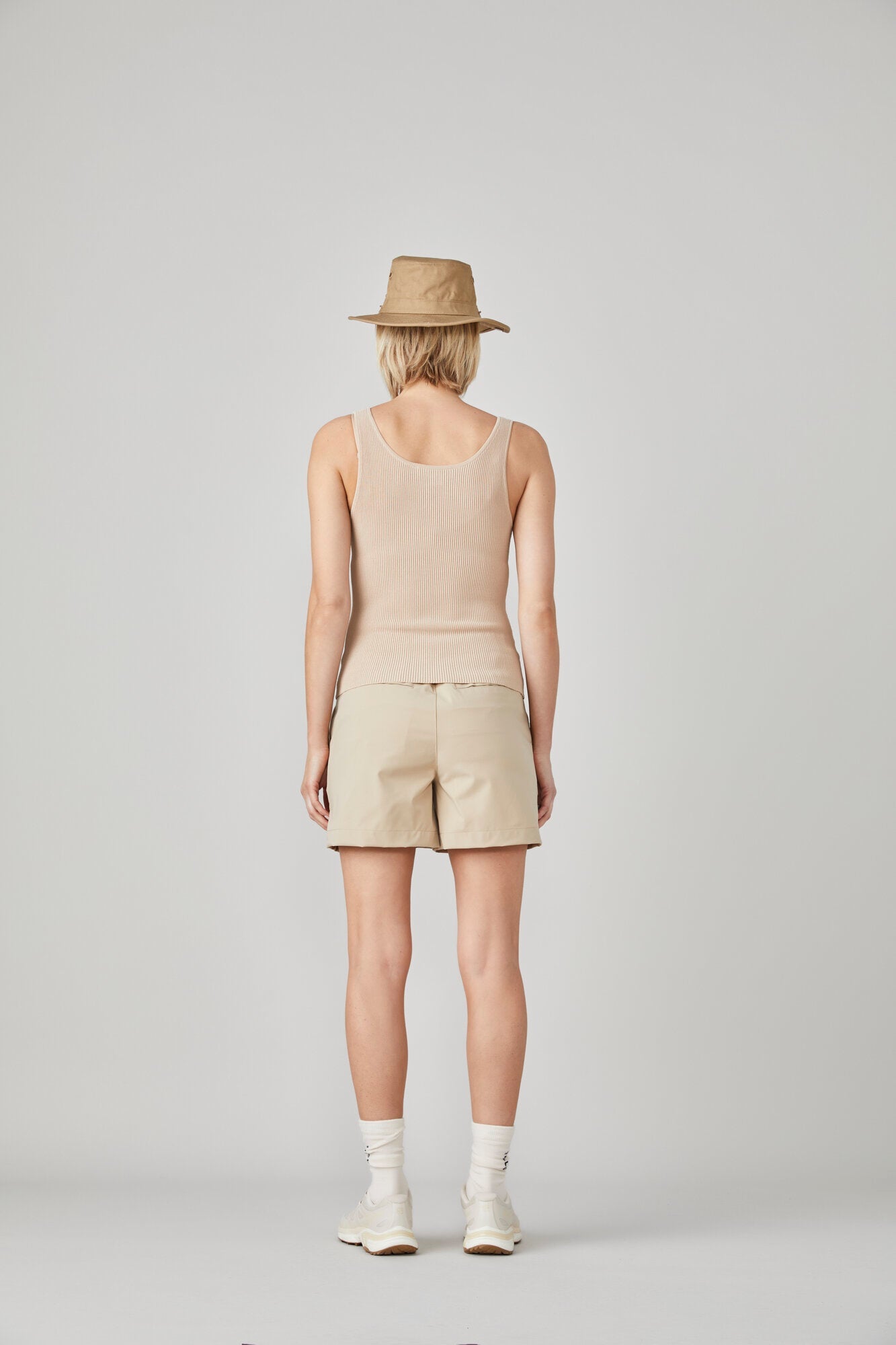 V-Neck Rib Shell - Image 4