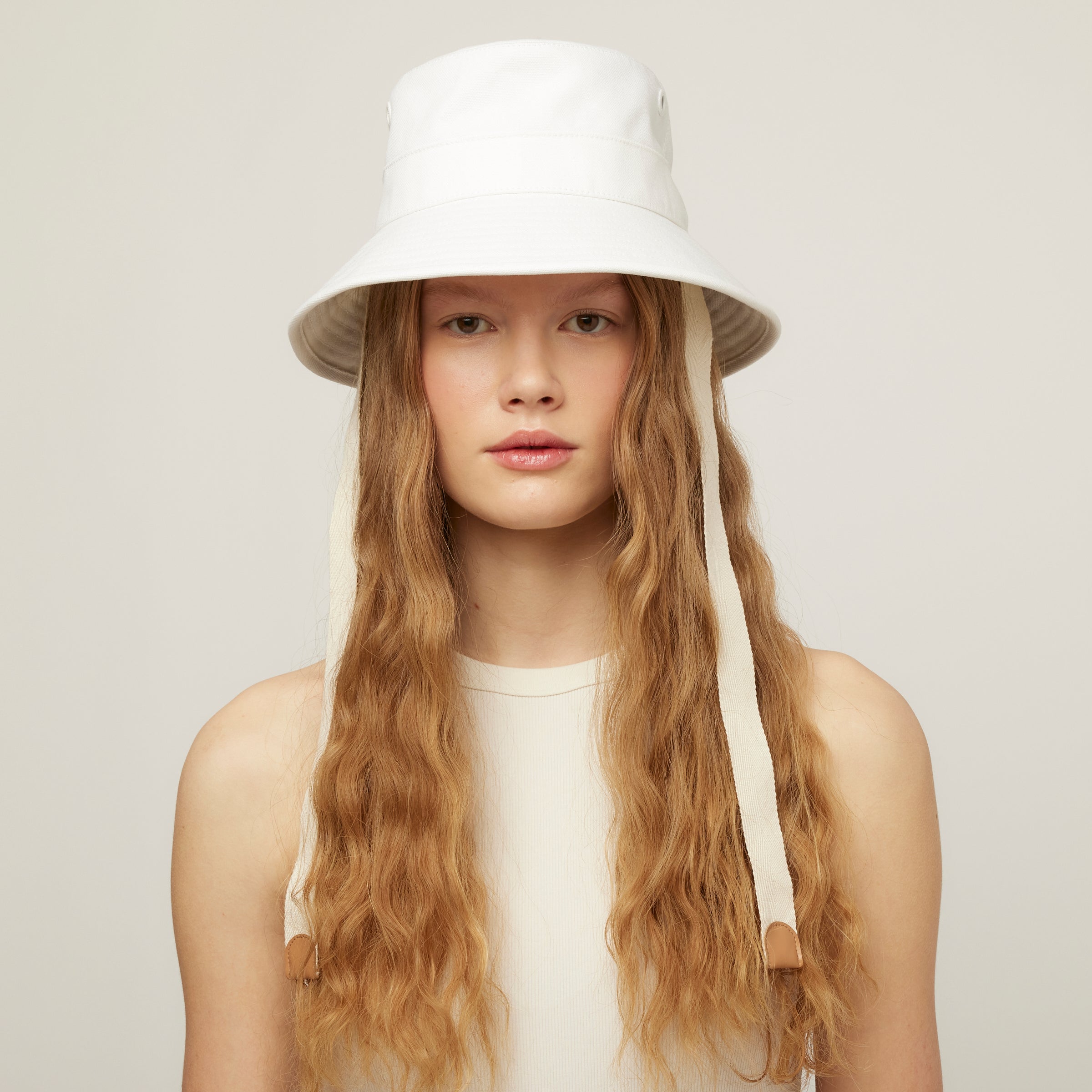 Wide Brim Canvas Sun Hat