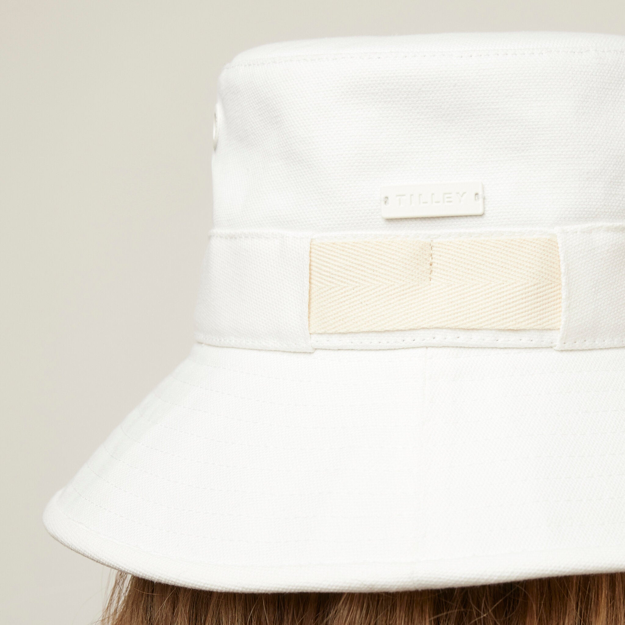 Wide Brim Canvas Sun Hat - Image 5