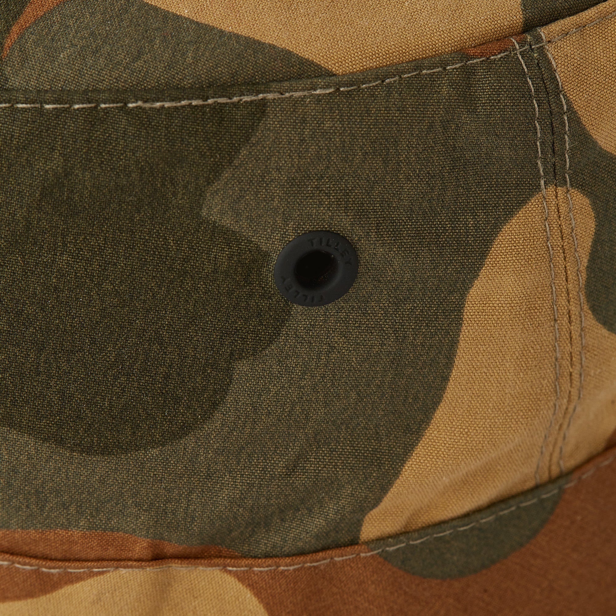 Waxed Camo Bucket Hat - Image 3