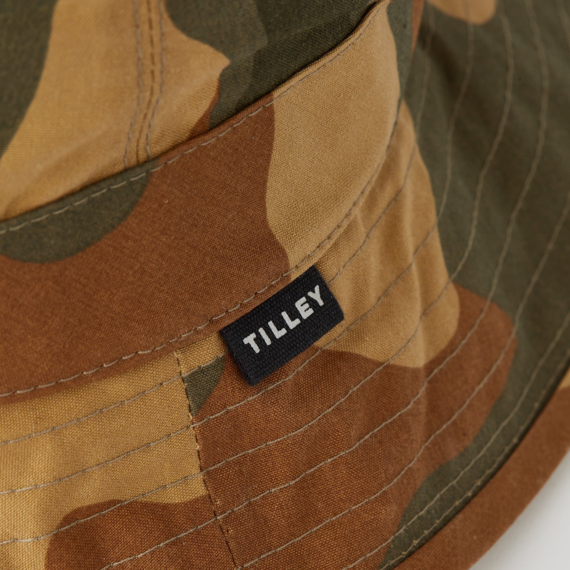Waxed Camo Bucket Hat - Image 2