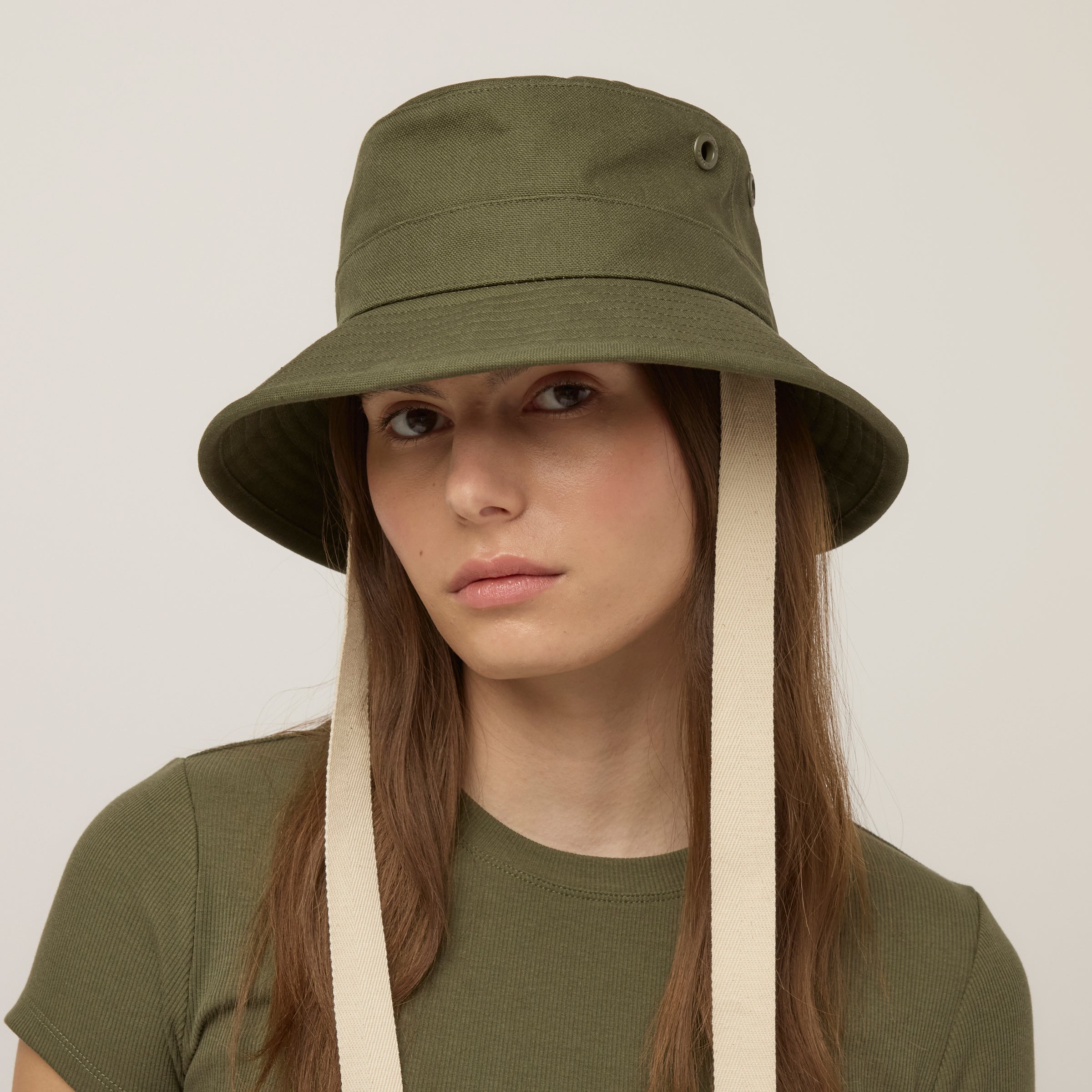 Wide Brim Canvas Sun Hat - Image 45