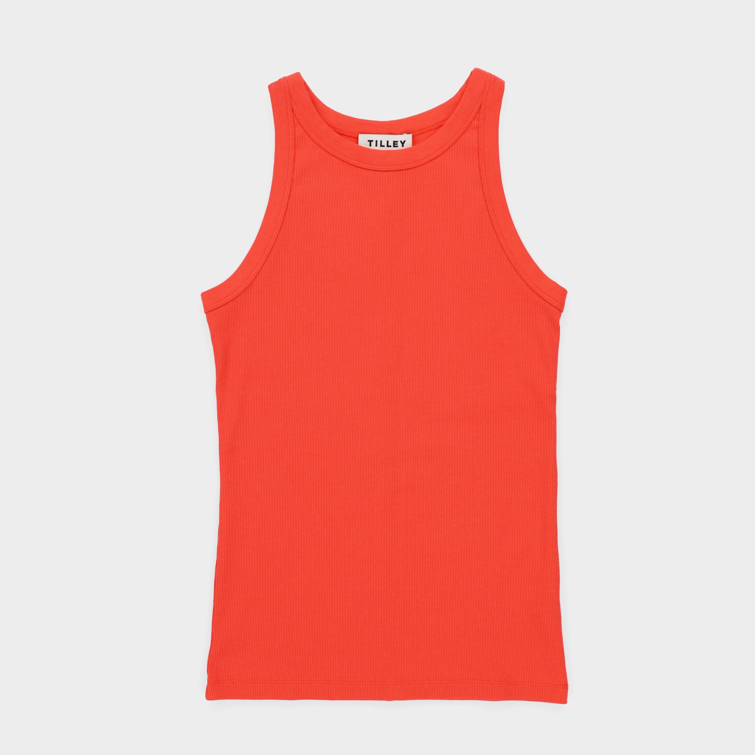 High Neck Rib Tank - Image 31