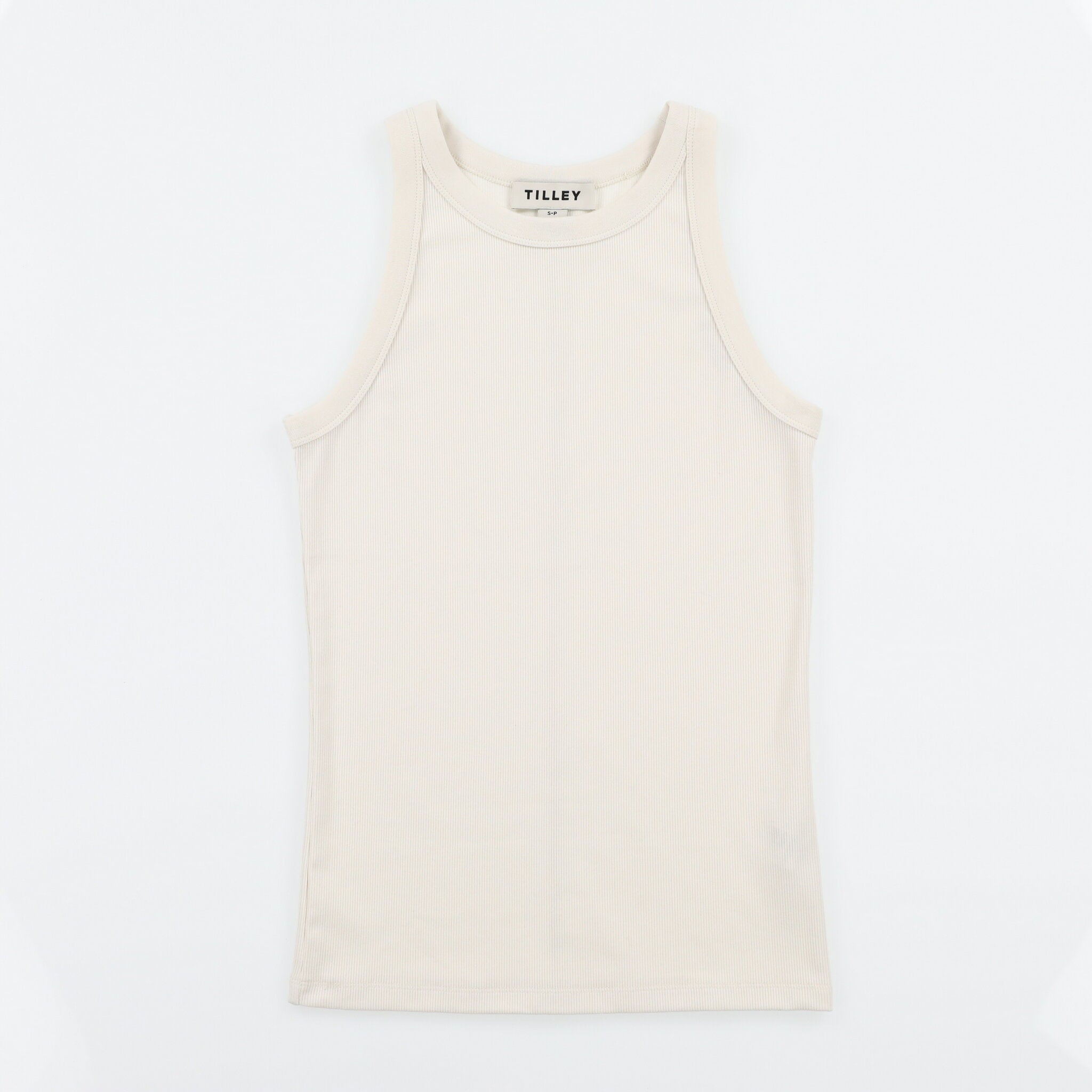 High Neck Rib Tank - Image 6