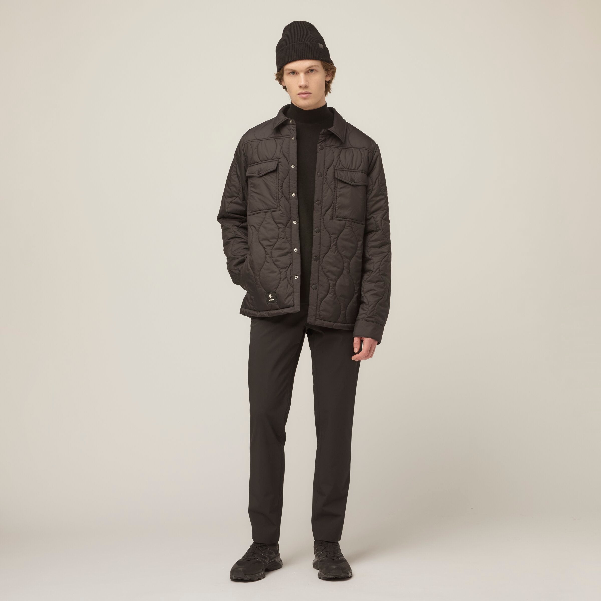 Quilted Shirt Jacket - Image 7