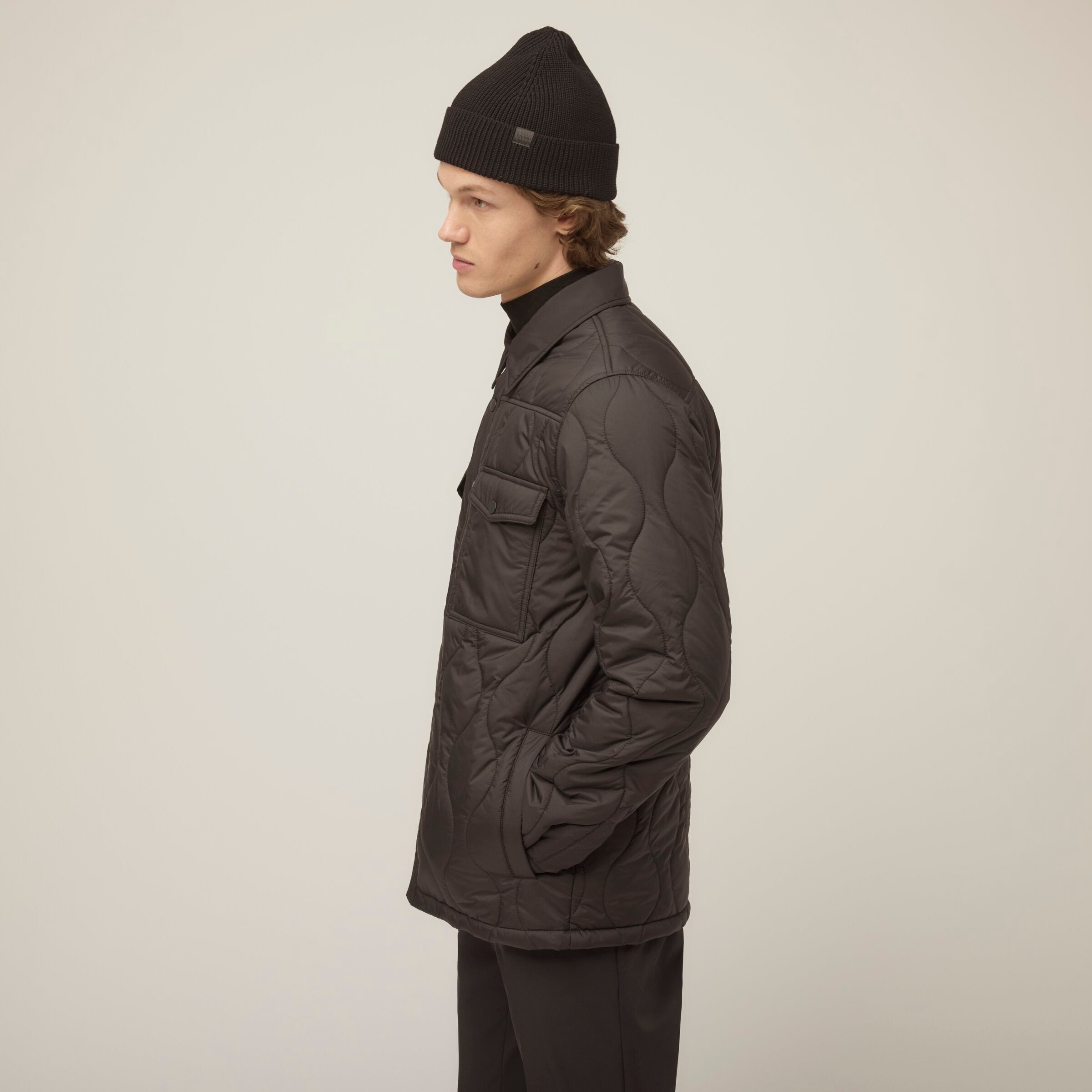 Quilted Shirt Jacket - Image 2
