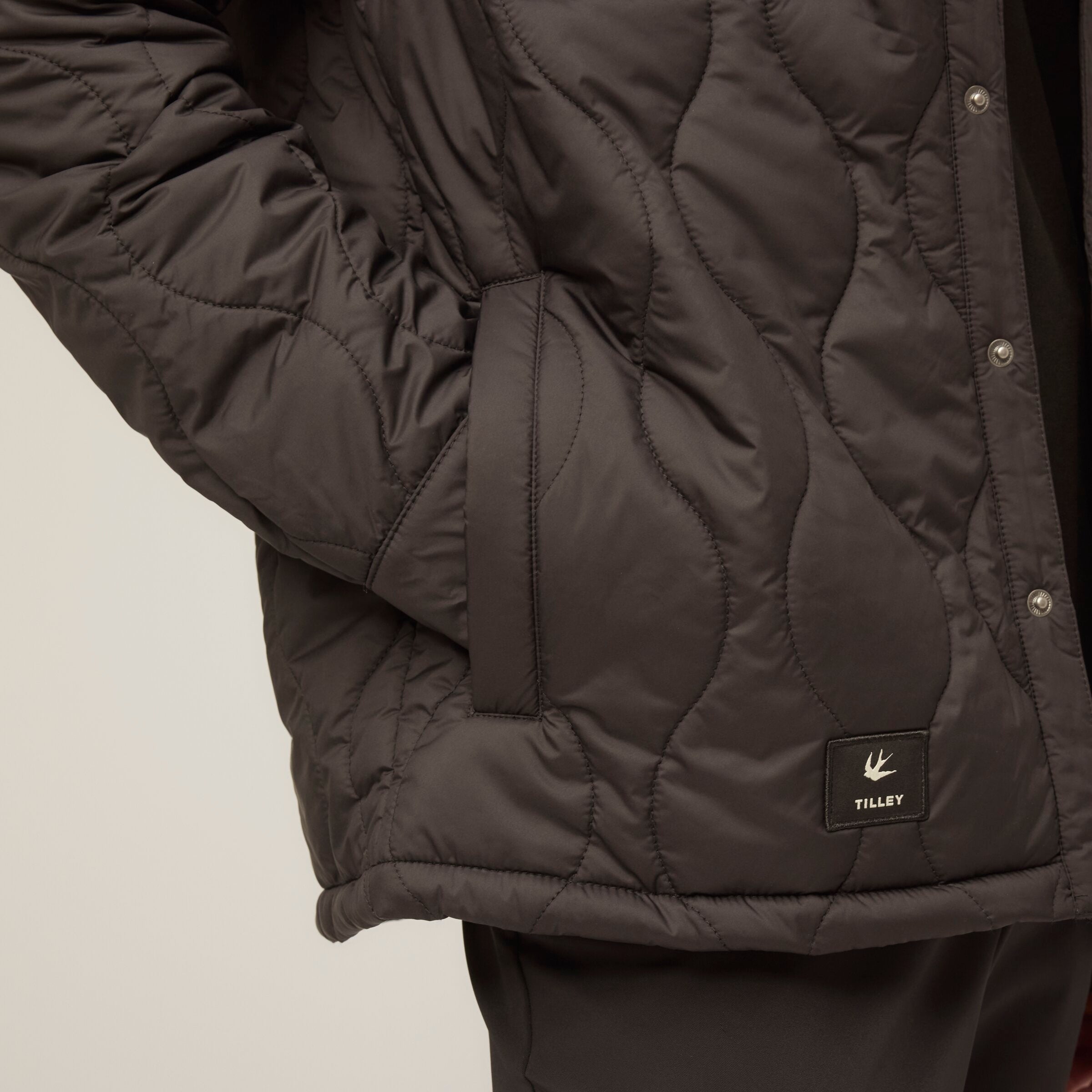 Quilted Shirt Jacket - Image 6