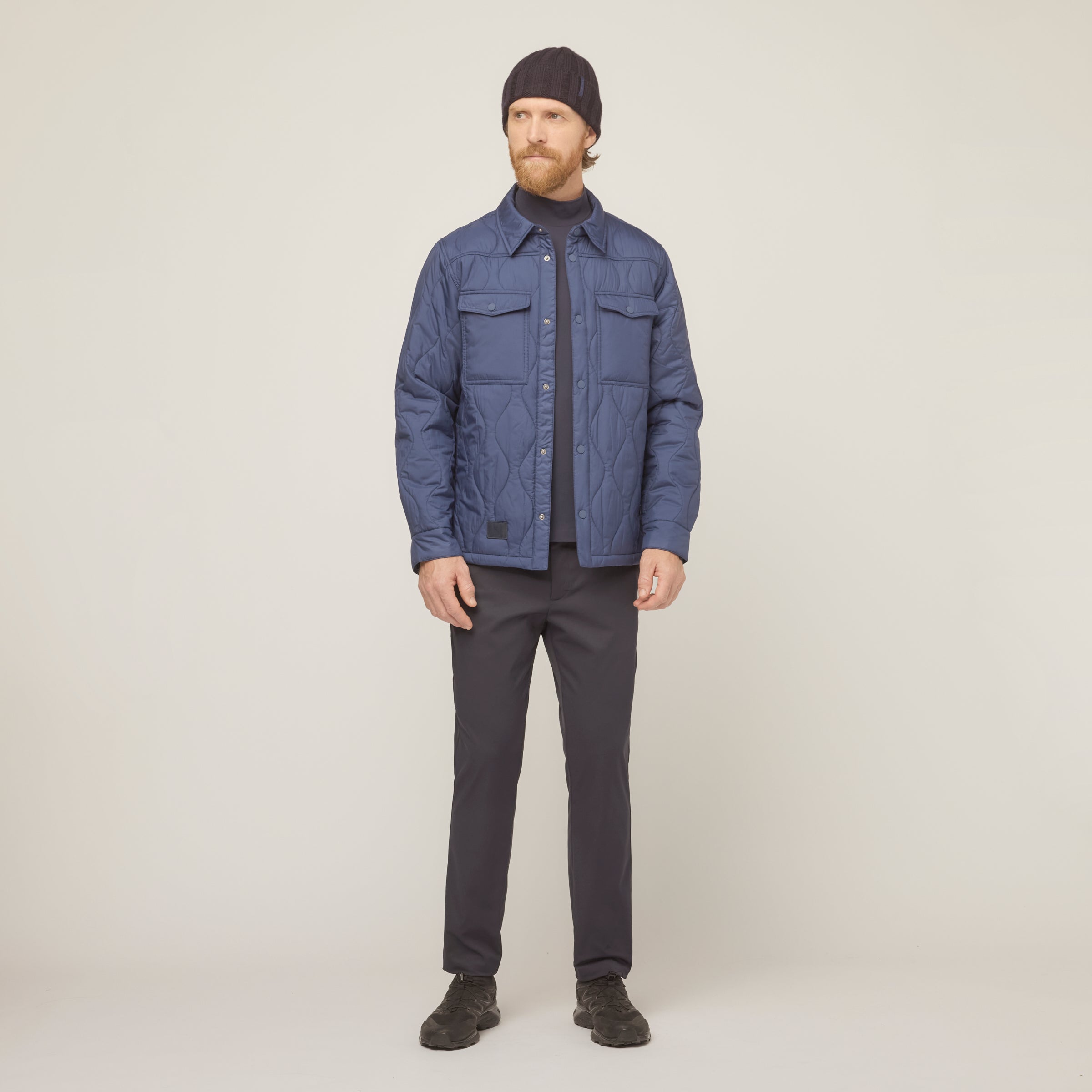Quilted Shirt Jacket - Image 32