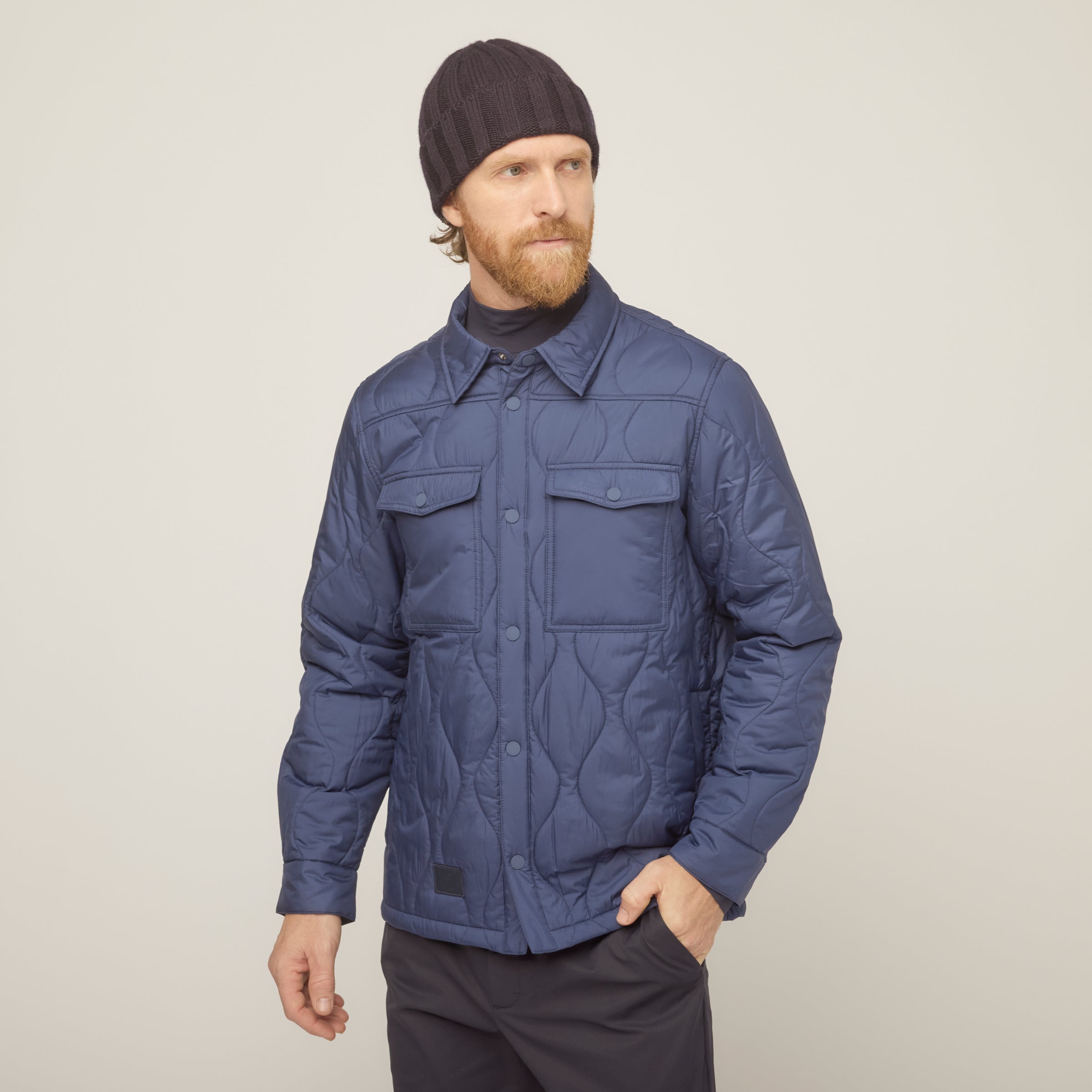 Quilted Shirt Jacket - Image 30