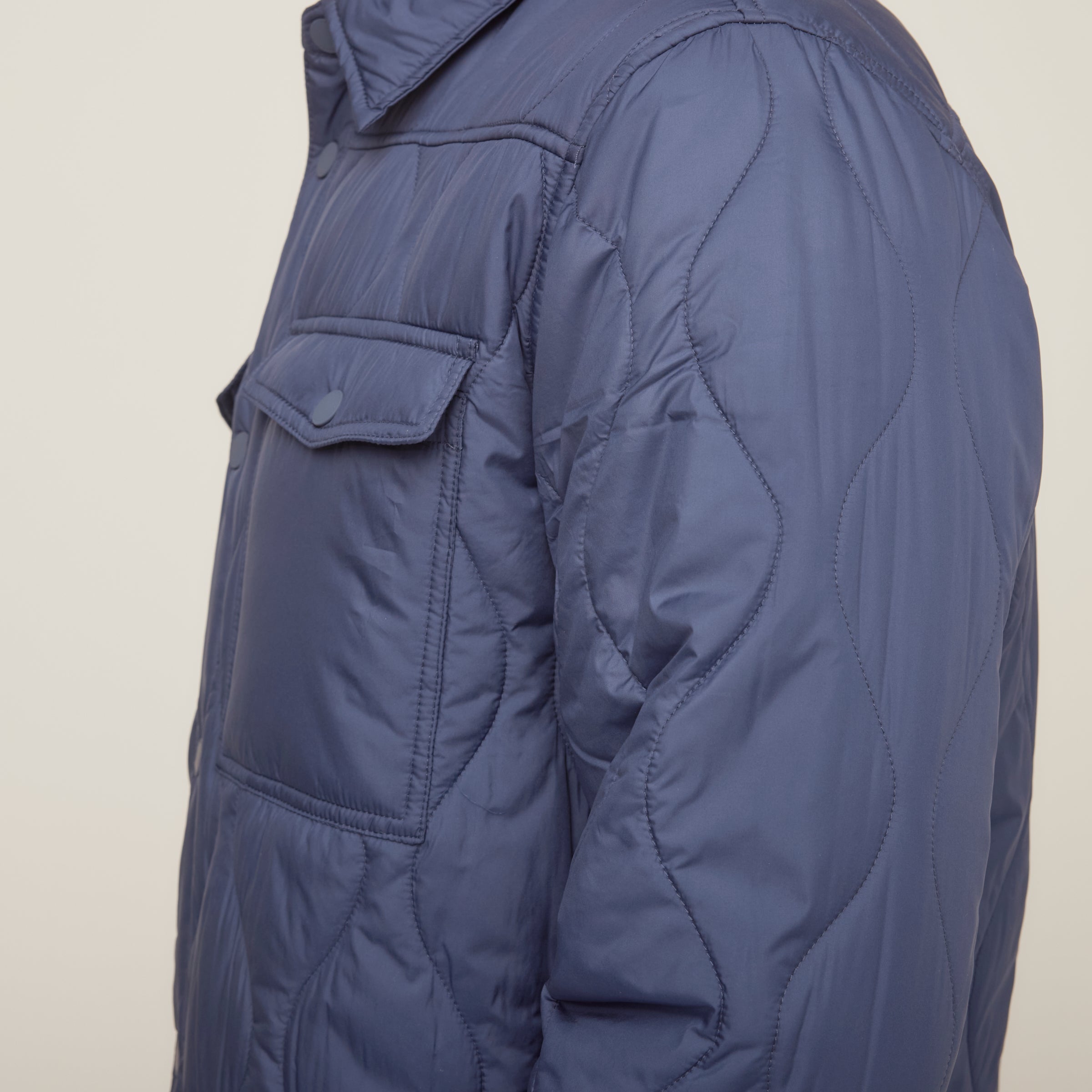 Quilted Shirt Jacket - Image 35