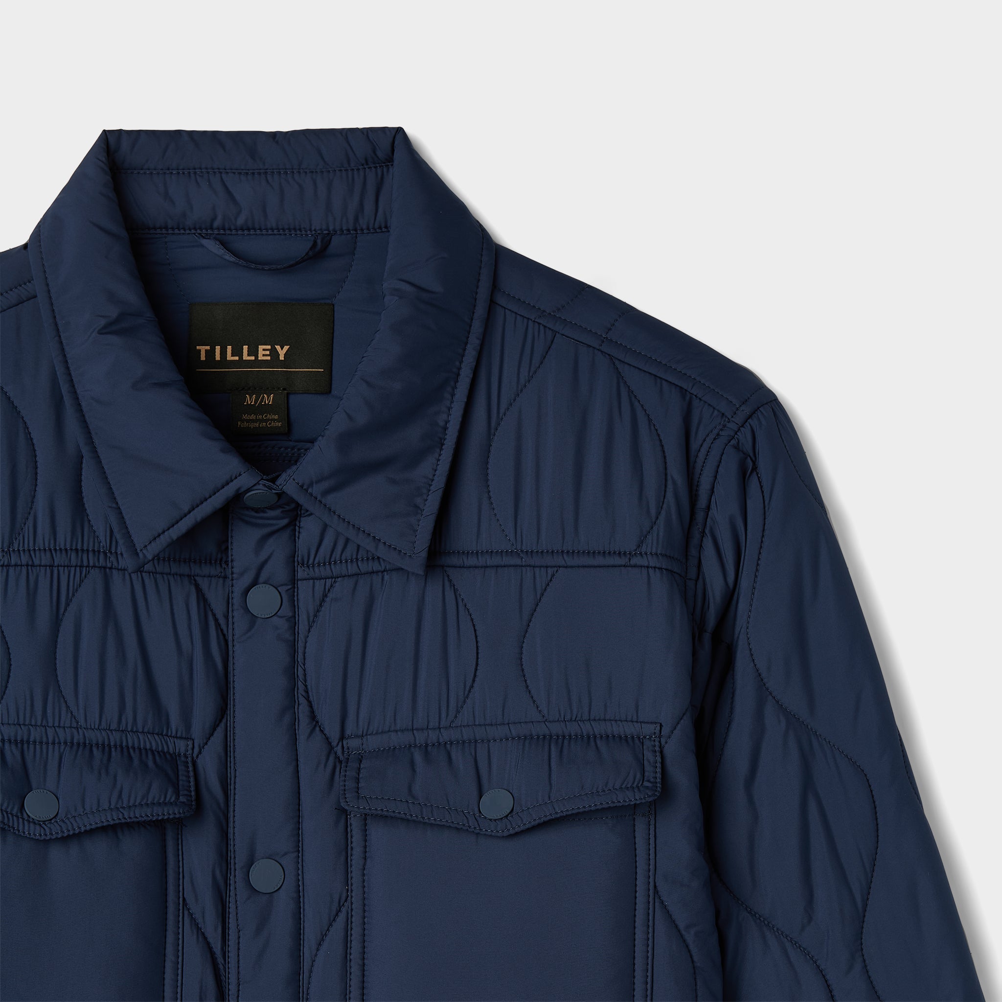 Quilted Shirt Jacket - Image 34