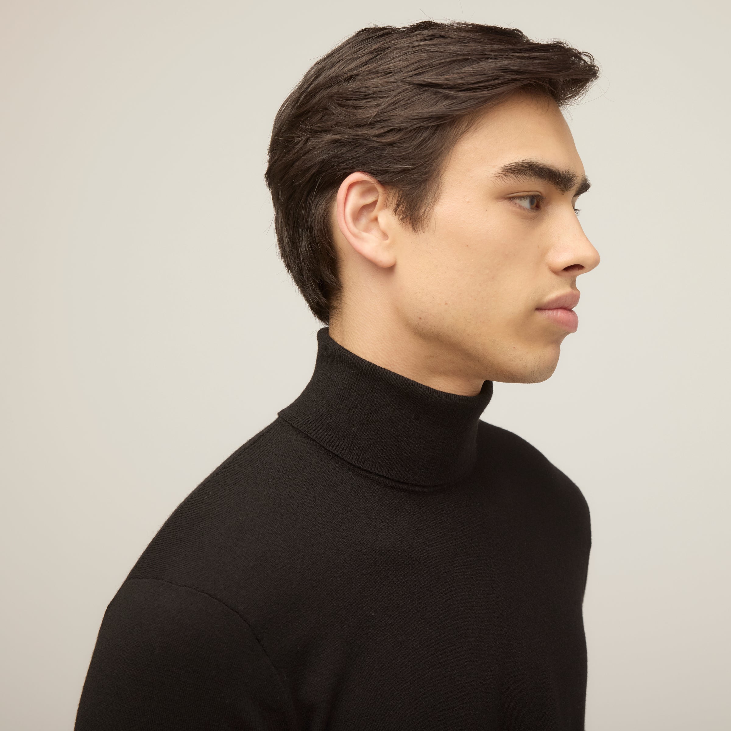 Stretch Merino Turtleneck - Image 10