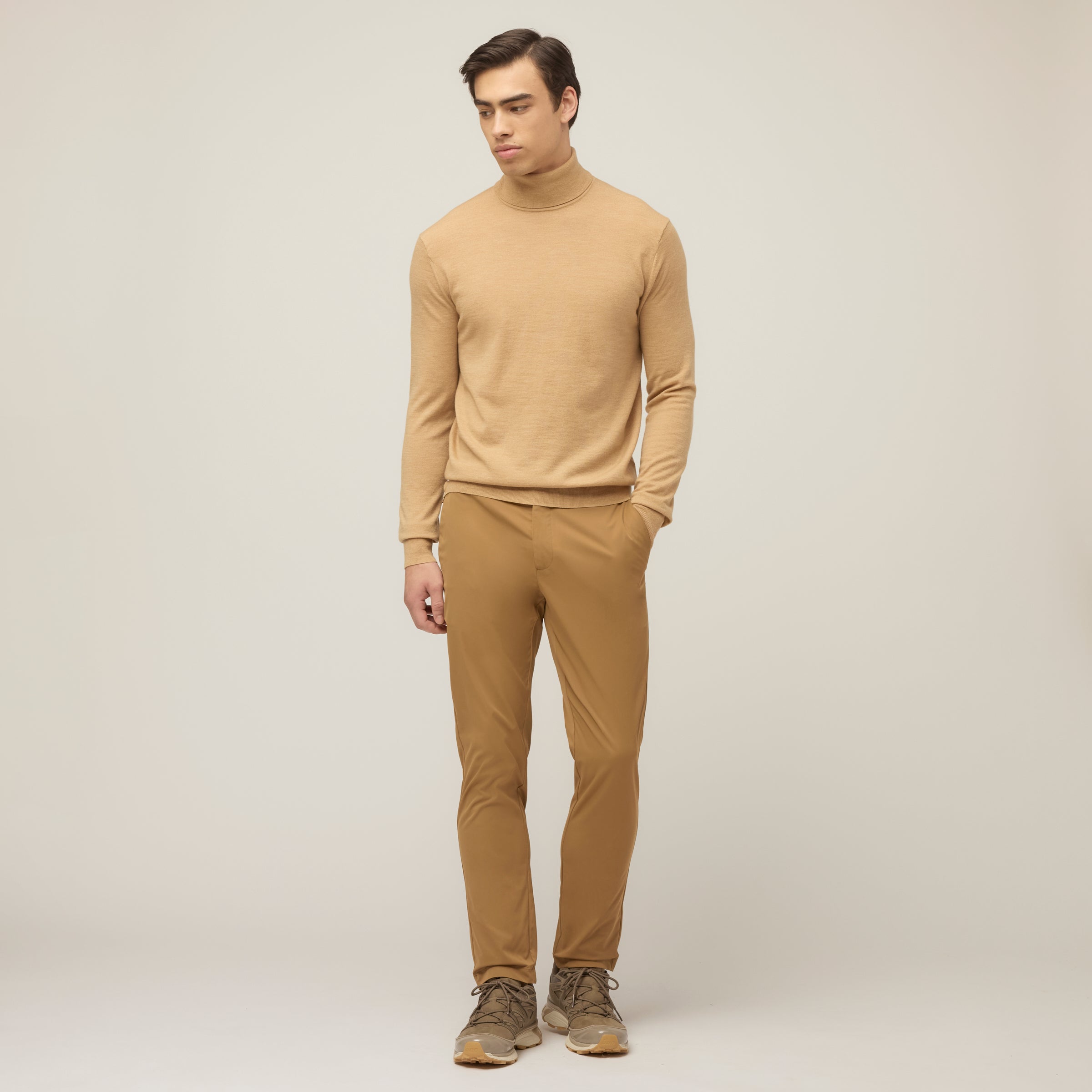 Stretch Merino Turtleneck - Image 34