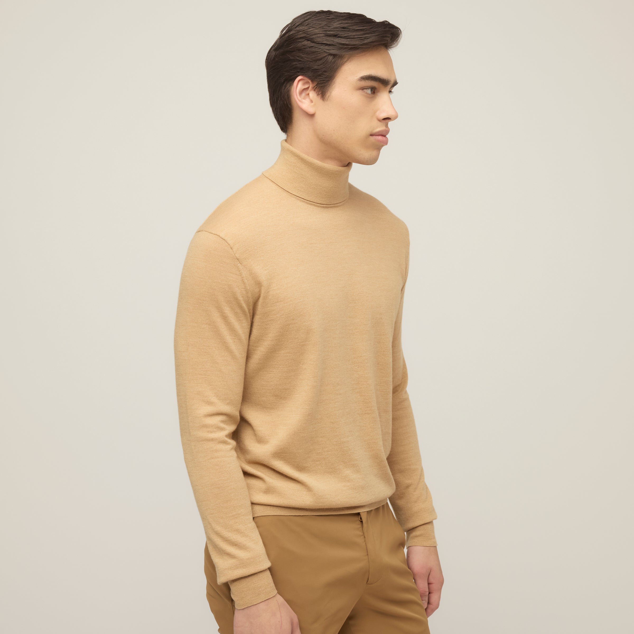 Stretch Merino Turtleneck - Image 31