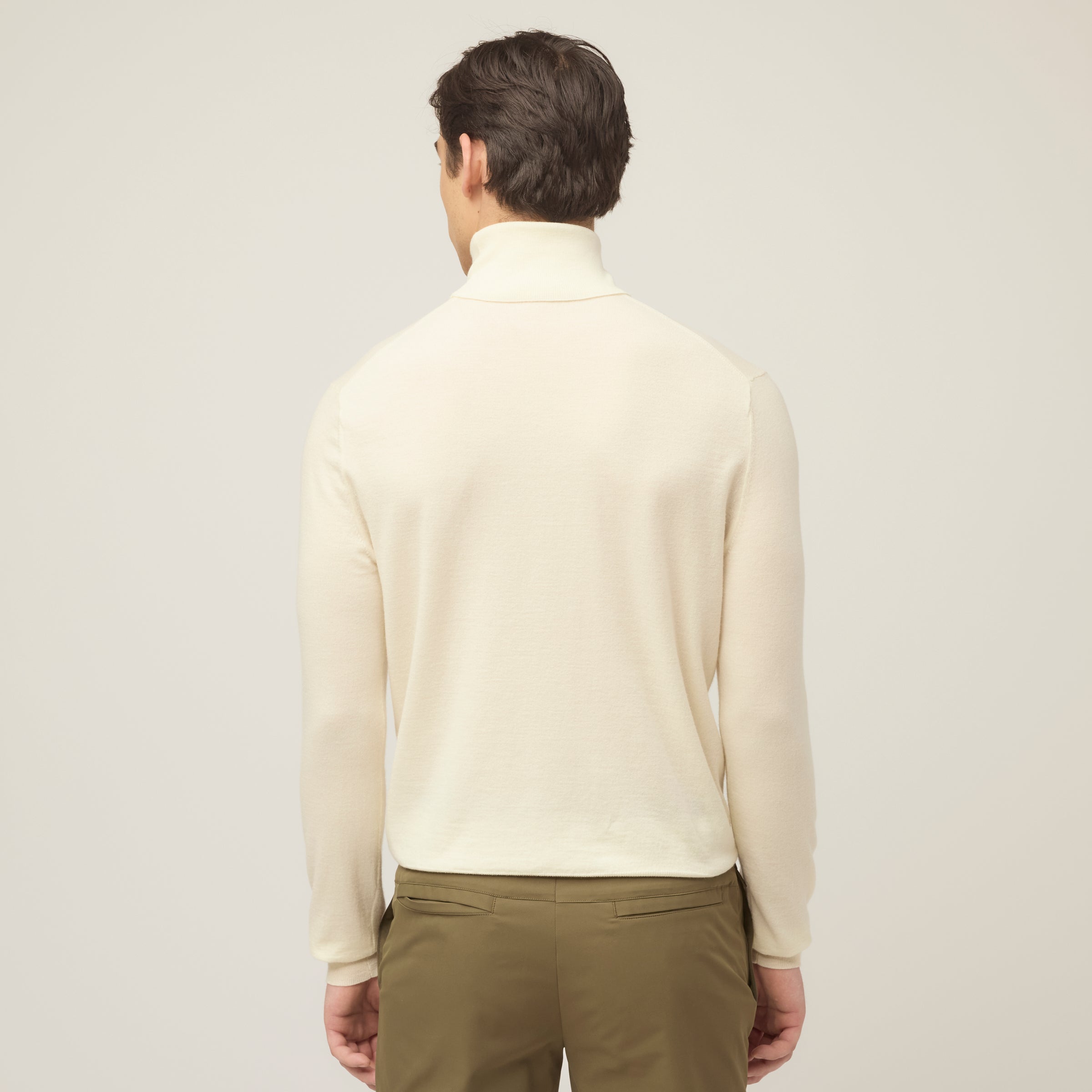 Stretch Merino Turtleneck - Image 15