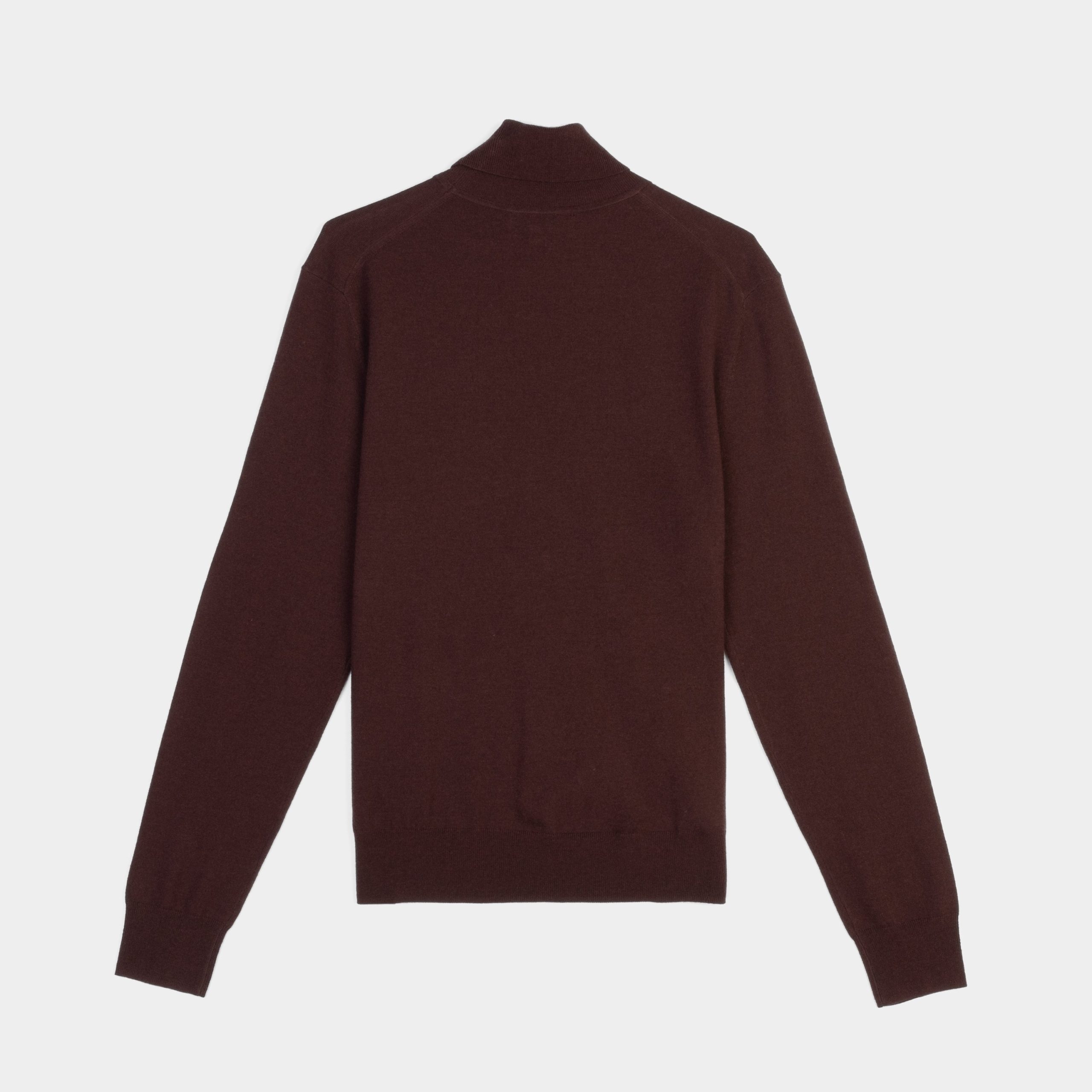 Stretch Merino Turtleneck - Image 5