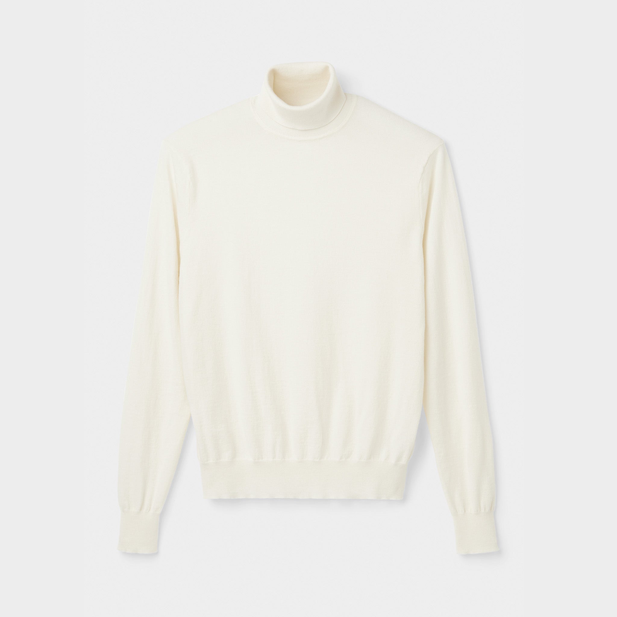 Stretch Merino Turtleneck - Image 18