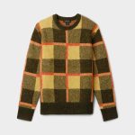 Plaid Mohair Sweater
