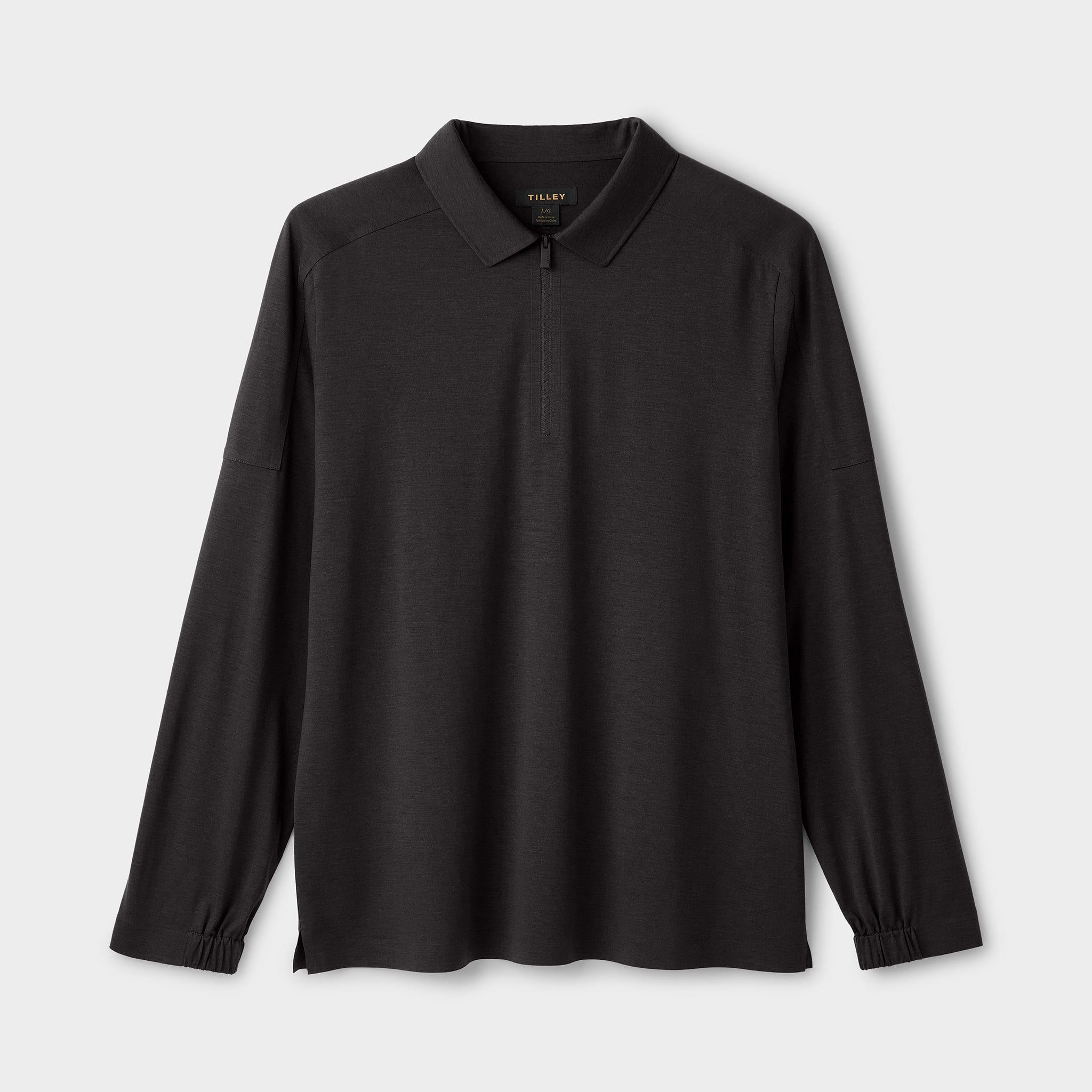 Merino LS Zip Polo