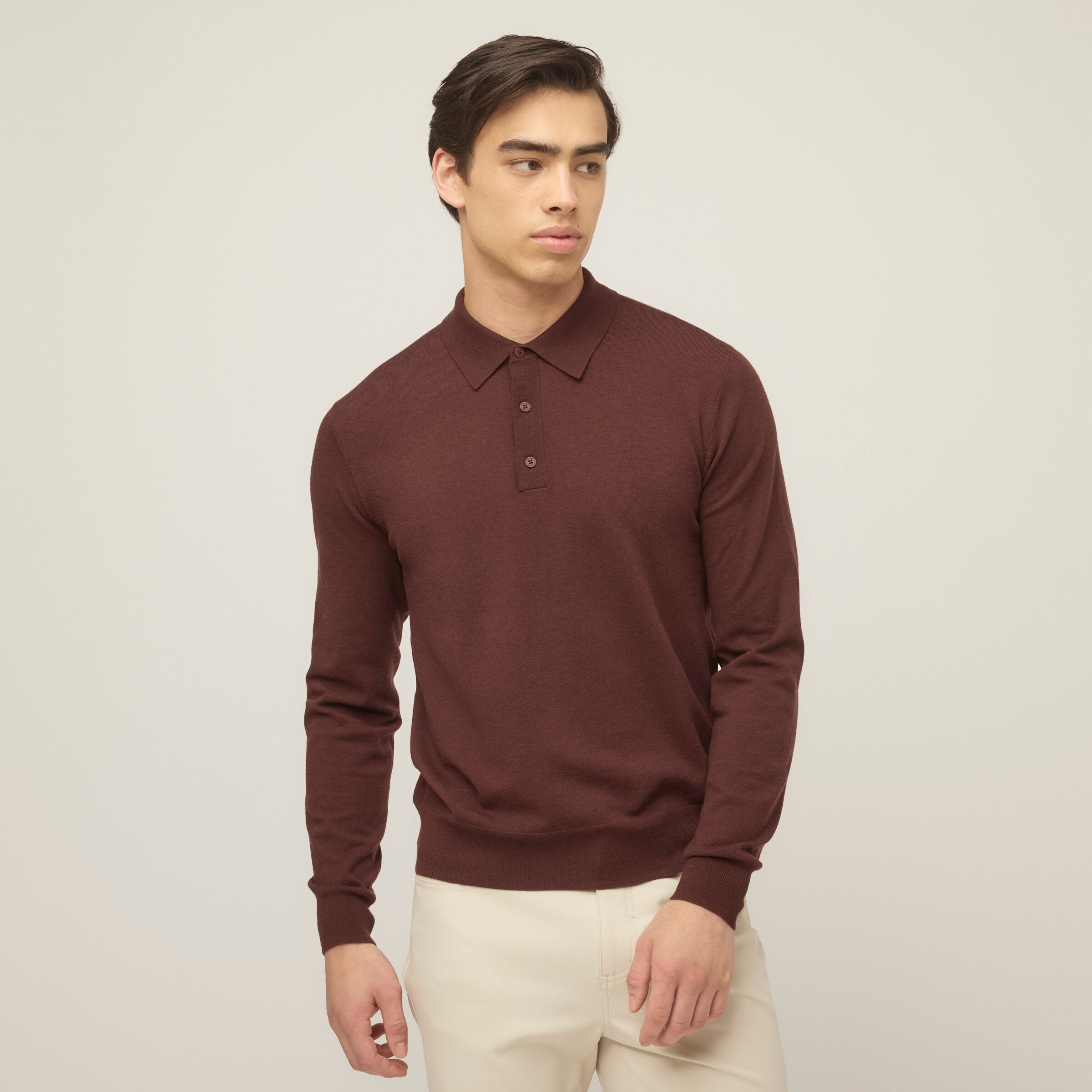 Stretch Merino Polo - Image 20