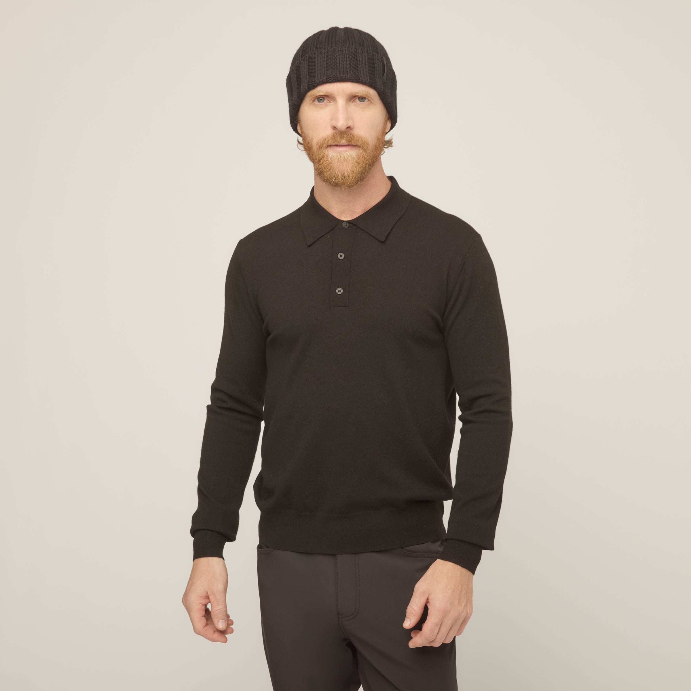 Stretch Merino Polo
