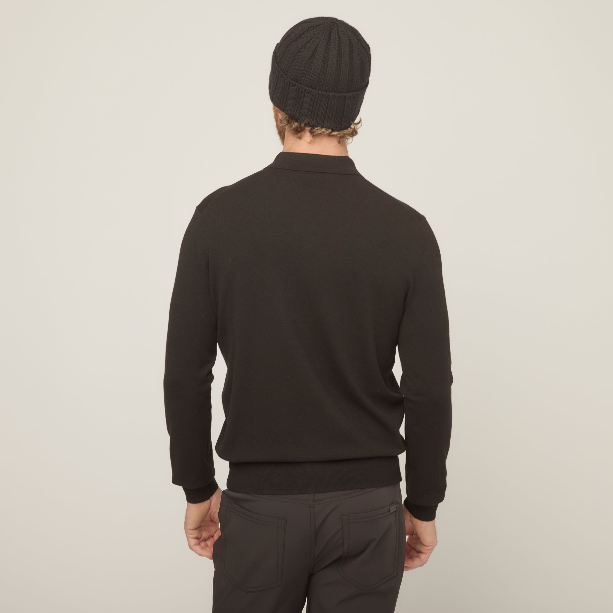 Stretch Merino Polo - Image 3