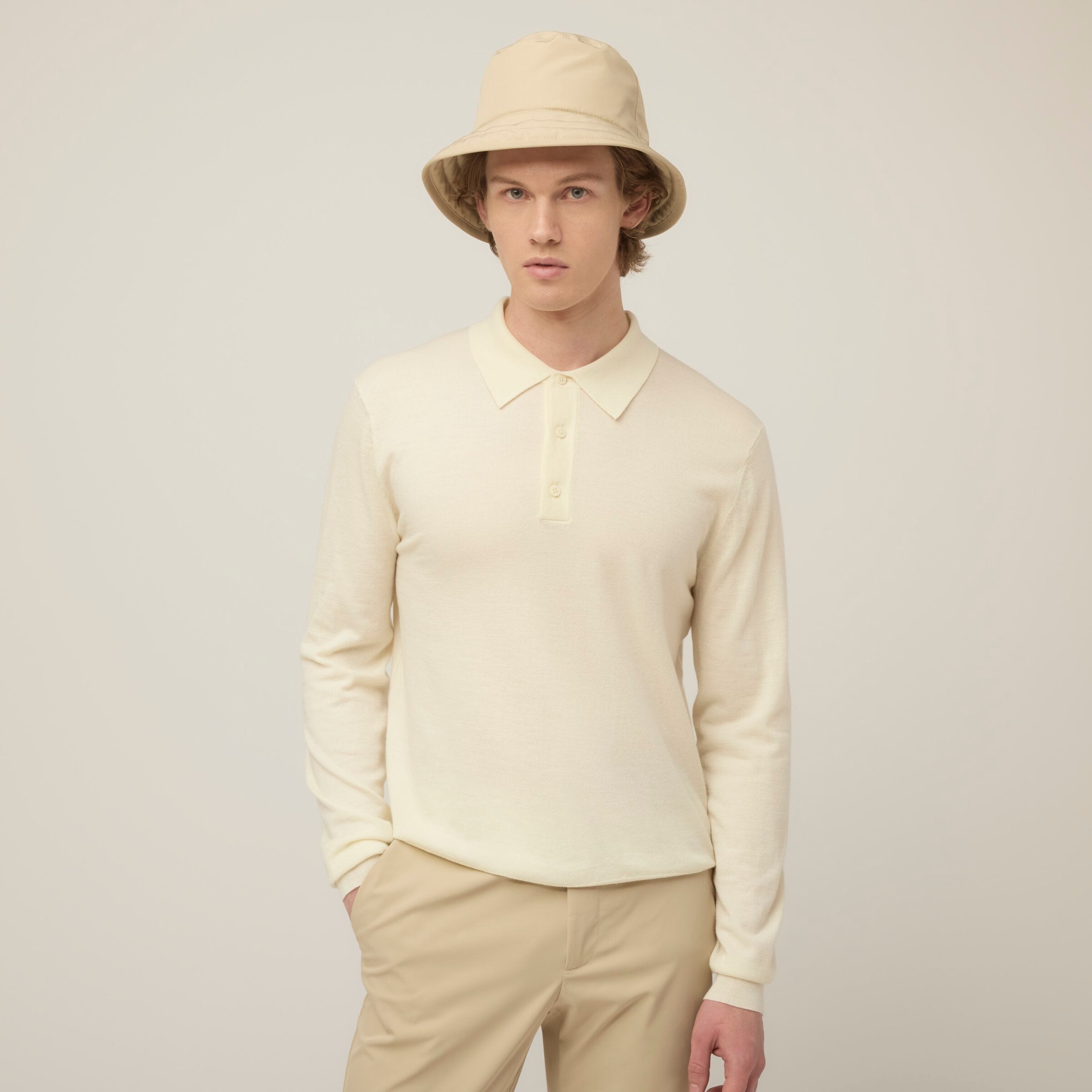 Stretch Merino Polo - Image 29