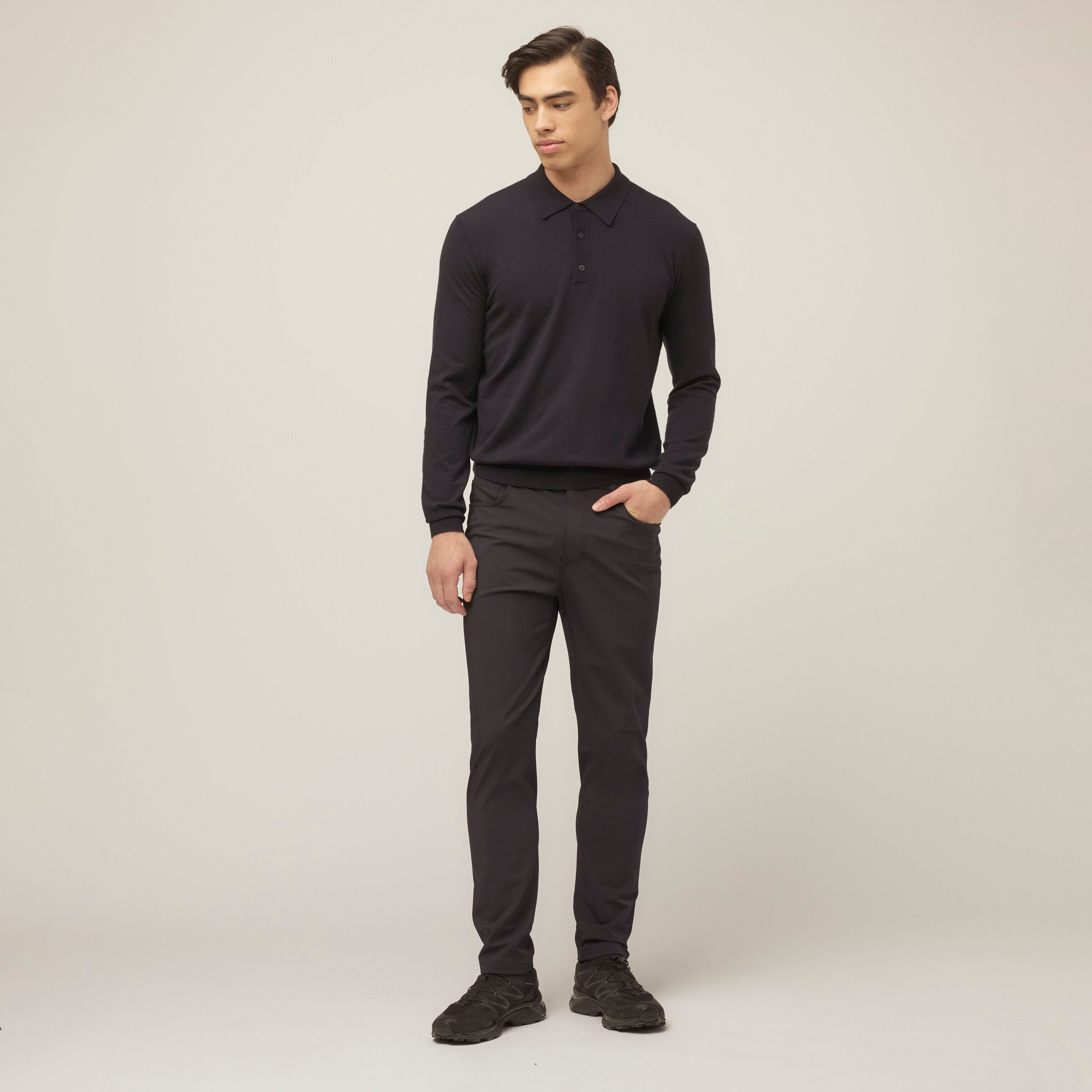 Stretch Merino Polo - Image 15