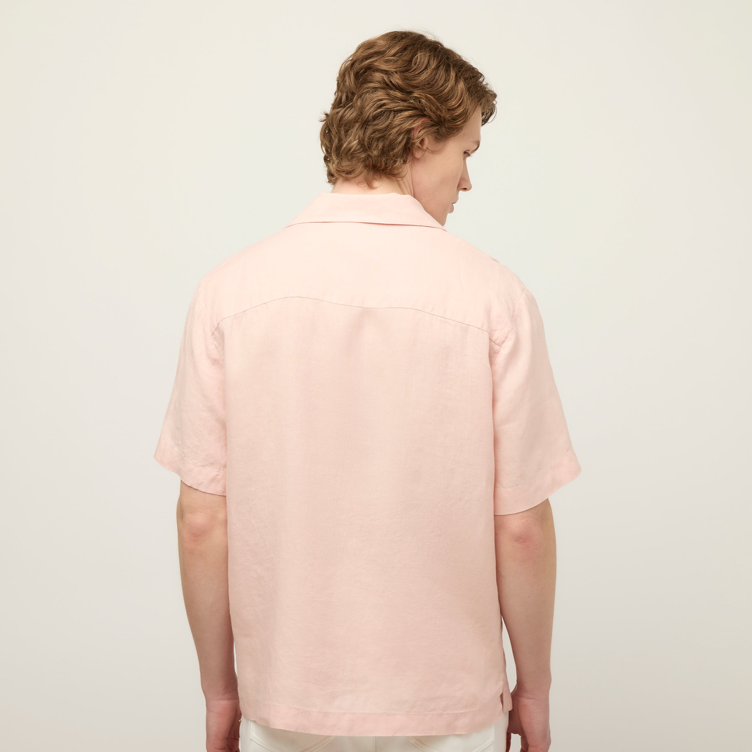 Short Sleeve Linen Camp Shirt - Image 25