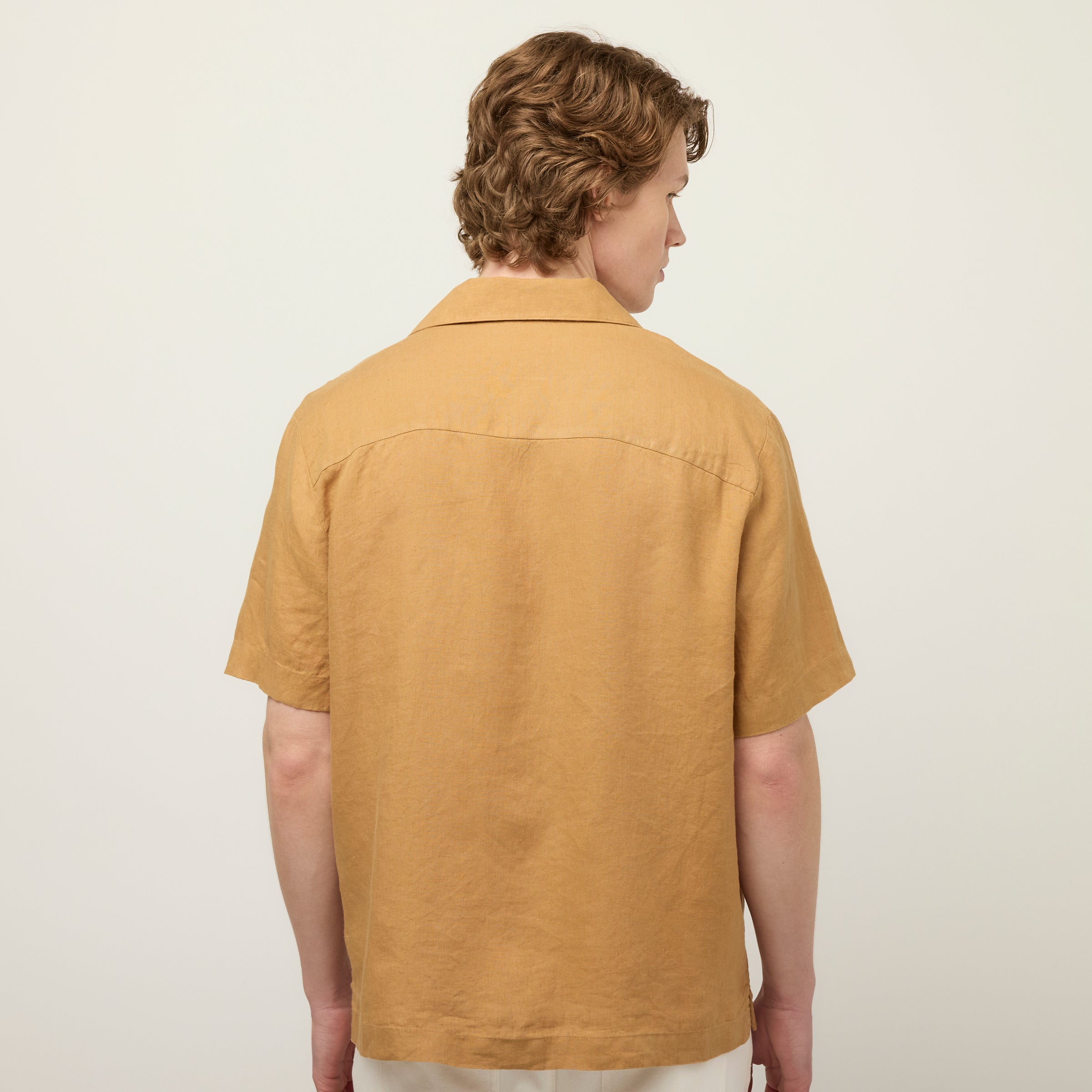 Short Sleeve Linen Camp Shirt - Image 14