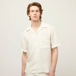 Short Sleeve Linen Camp Shirt