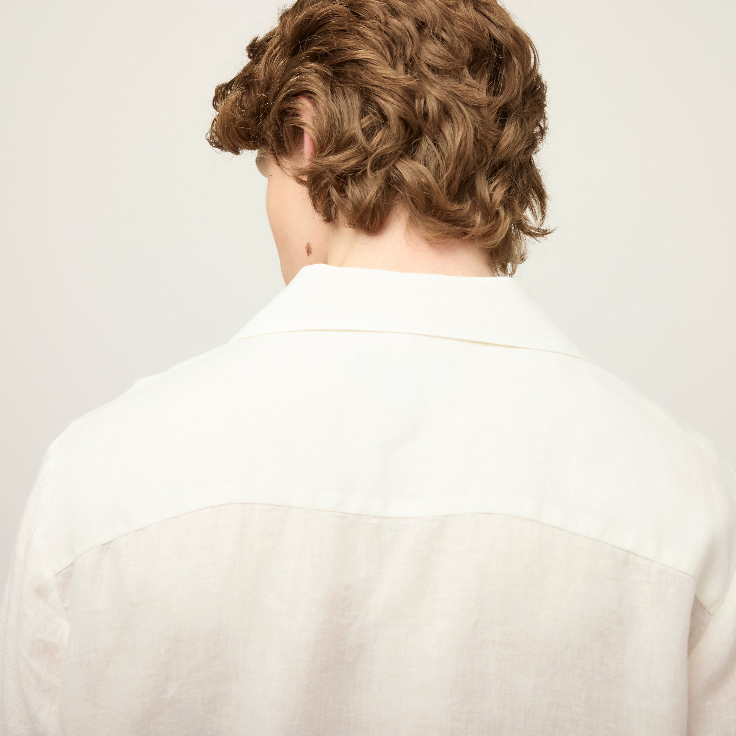 Short Sleeve Linen Camp Shirt - Image 5