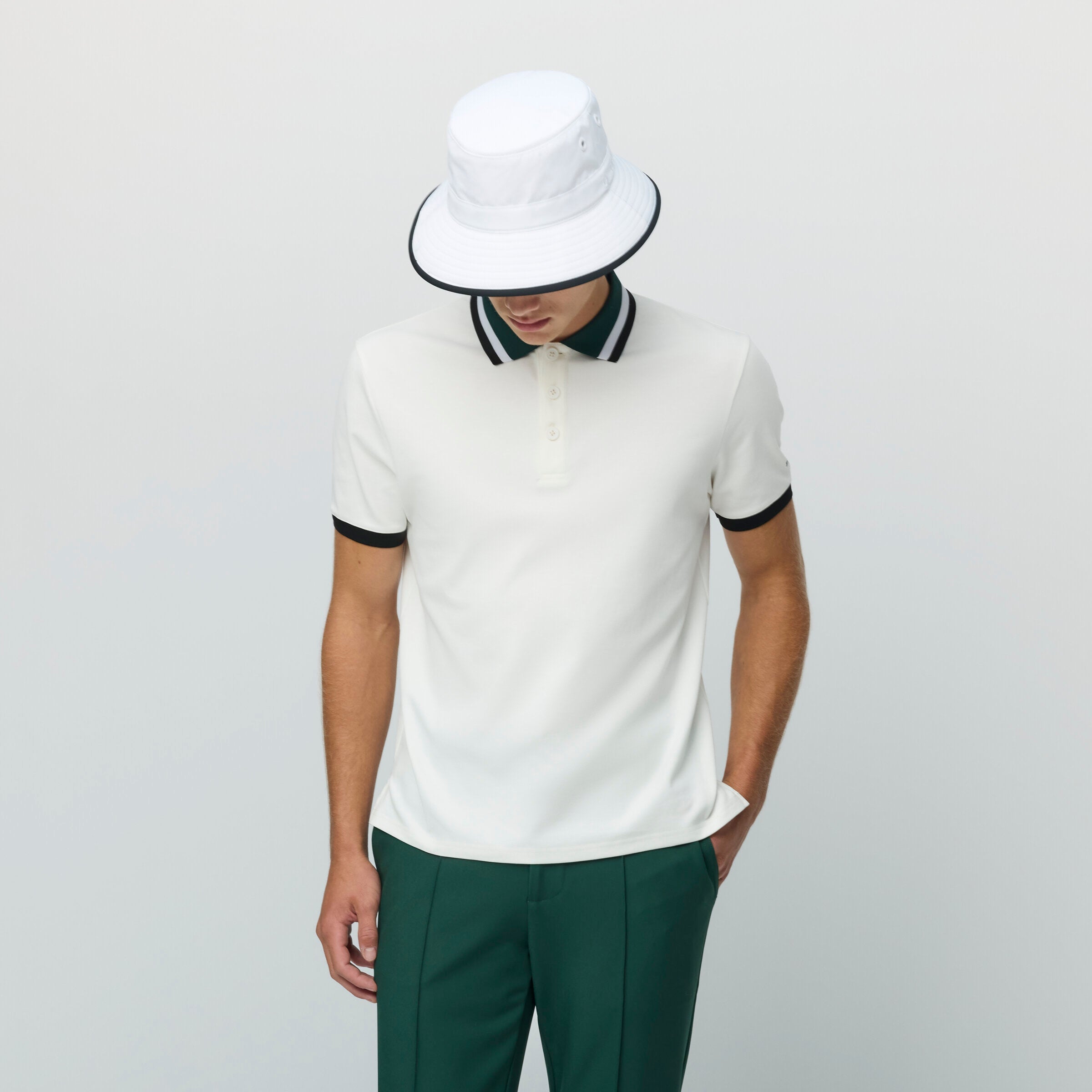 Supima Pique Stripe Polo - Image 3