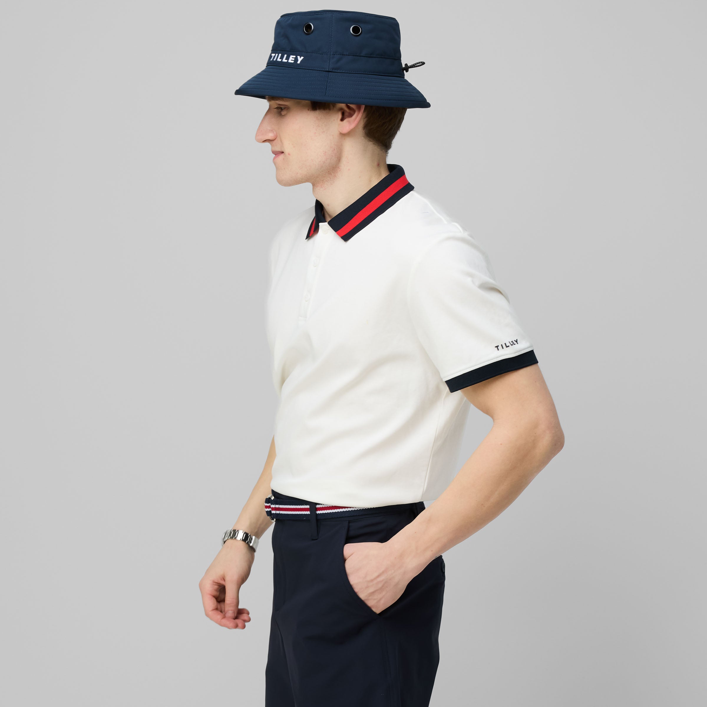 Supima Pique Stripe Polo - Image 15