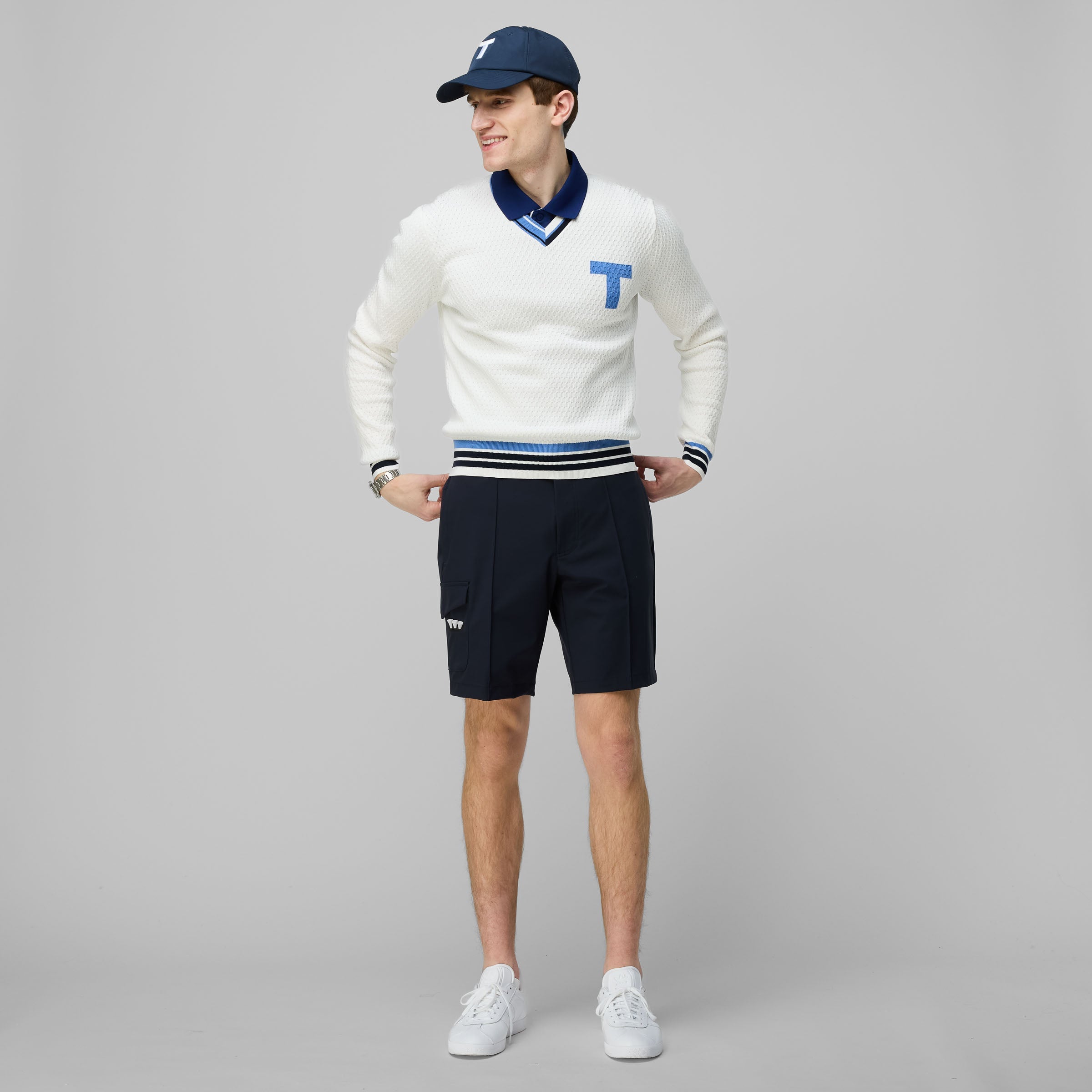 Sport V Neck Sweater - Image 5